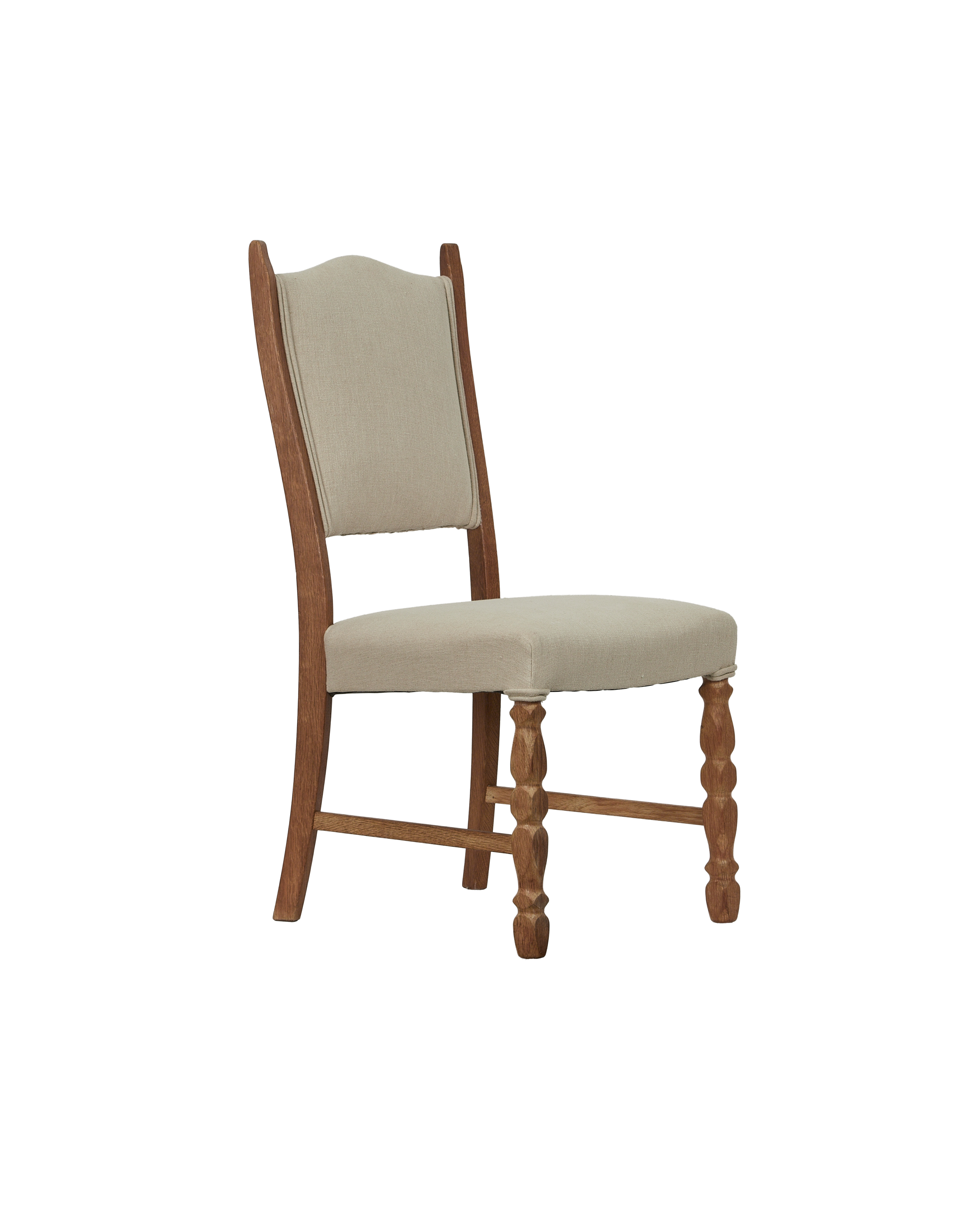 Vintage Henning Style Chair - Chapelback from Denmark made of Upholstery
