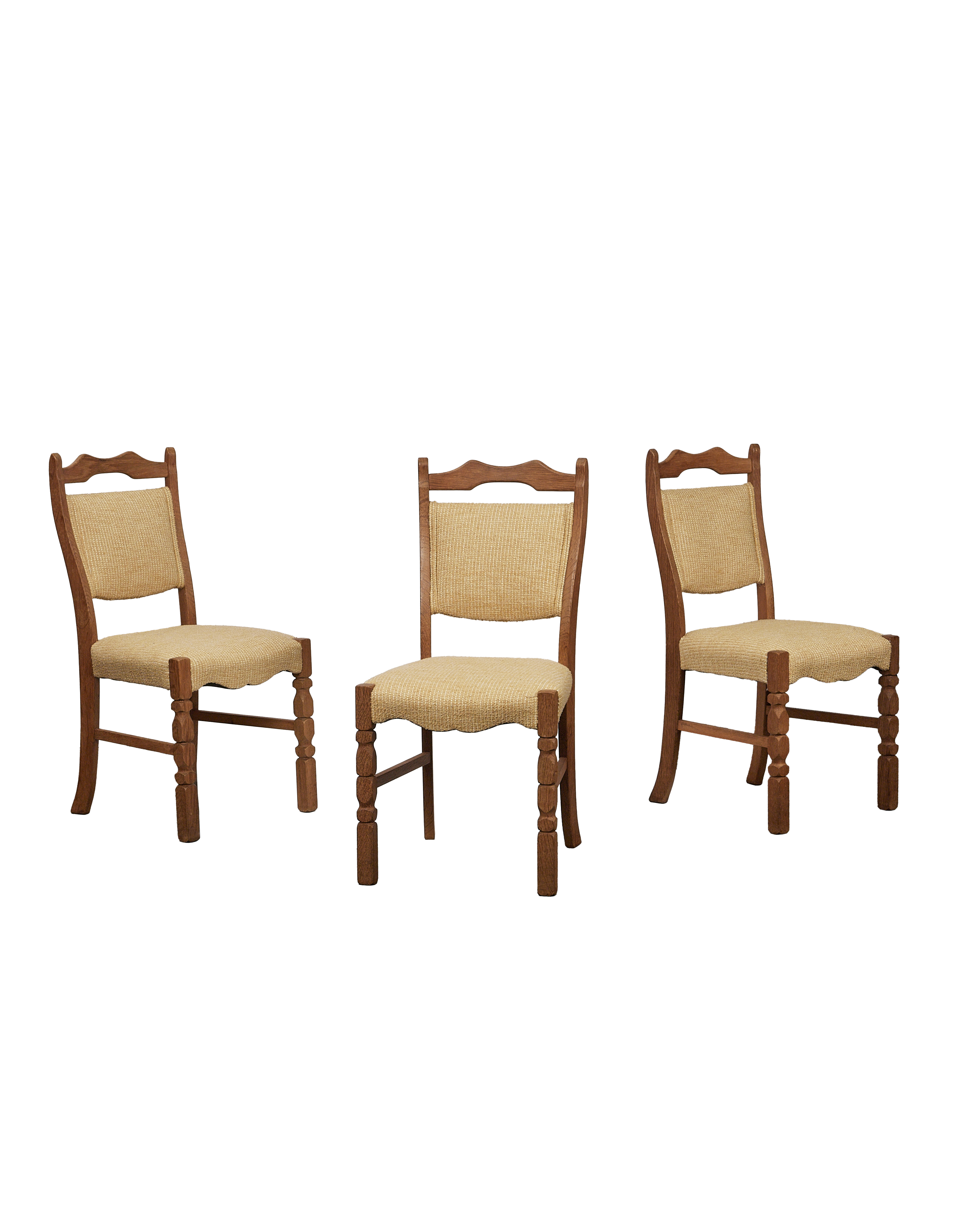Vintage Henning Style Chair - Belfry from Denmark made of Upholstery