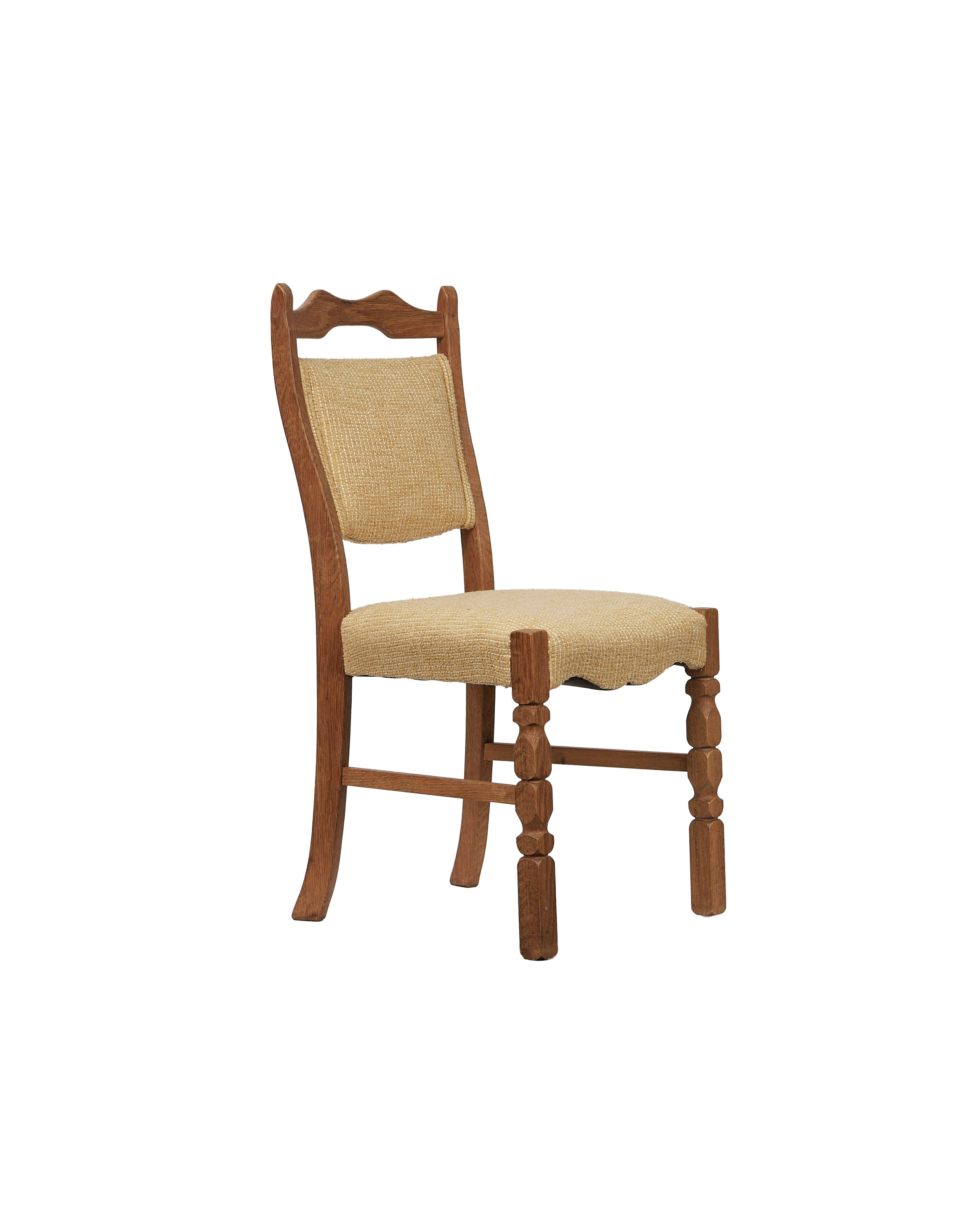 Vintage Henning Style Chair - Belfry from Denmark made of Upholstery