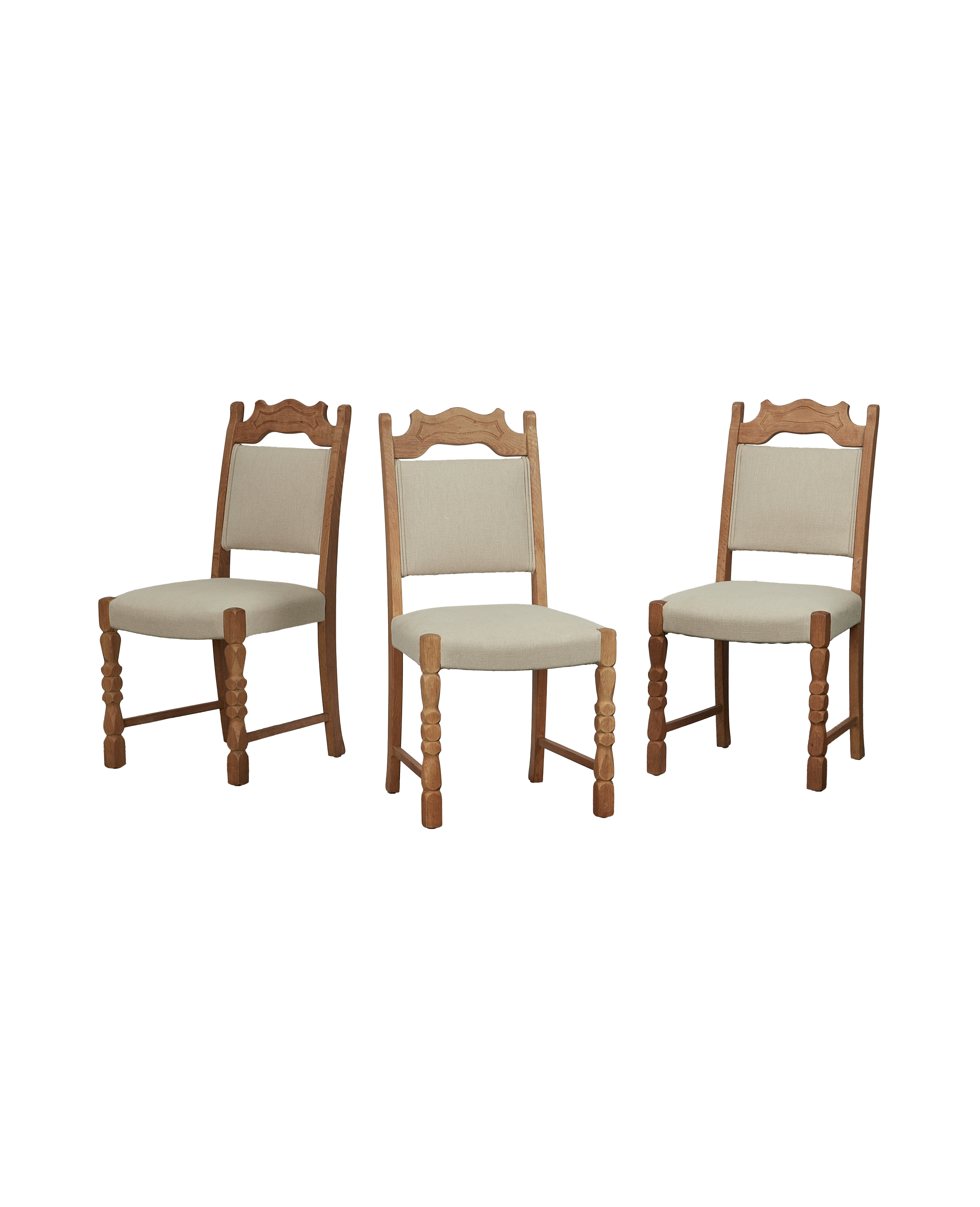Vintage Henning Style Chair - Spire from Denmark made of Upholstery