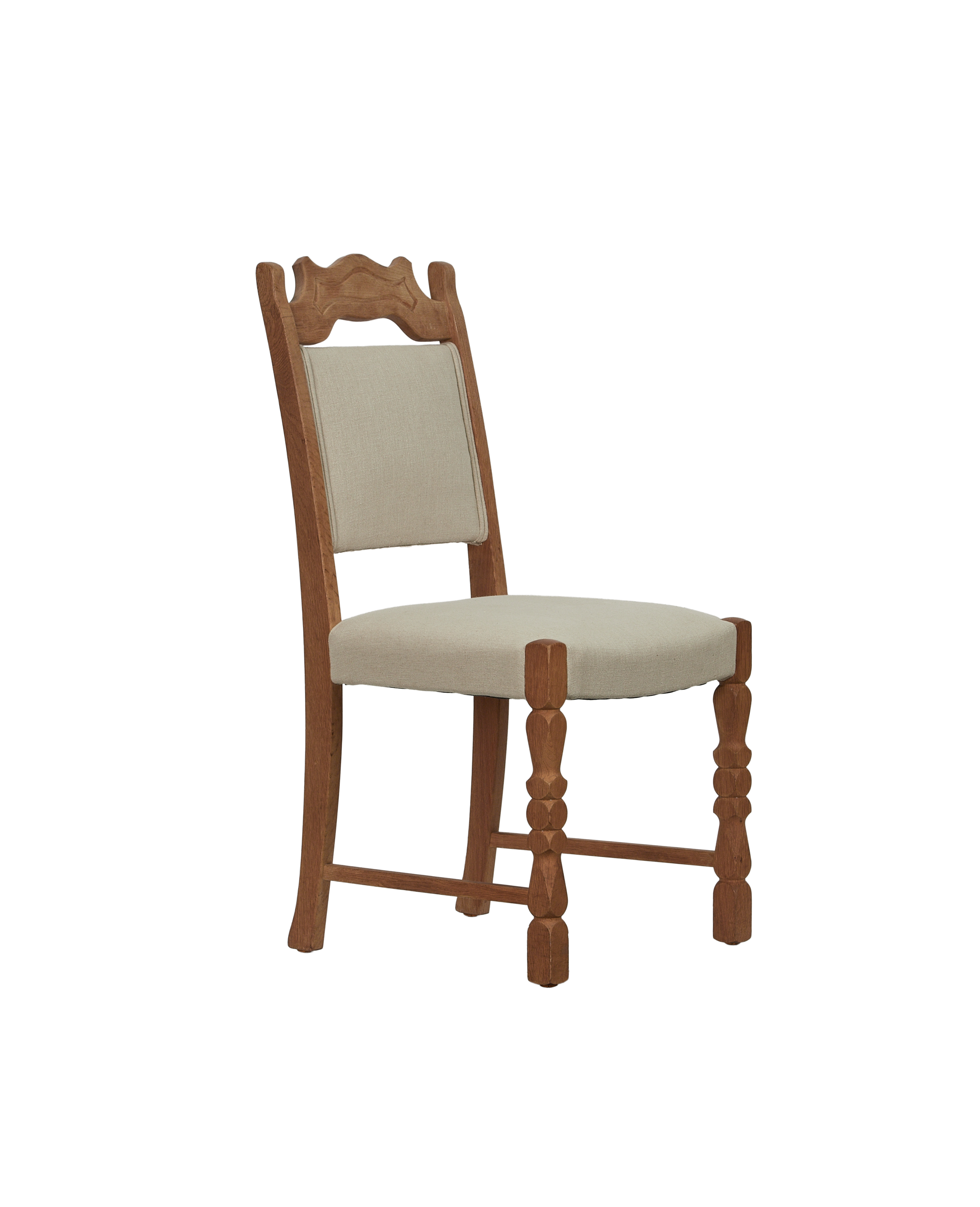 Vintage Henning Style Chair - Spire from Denmark made of Upholstery