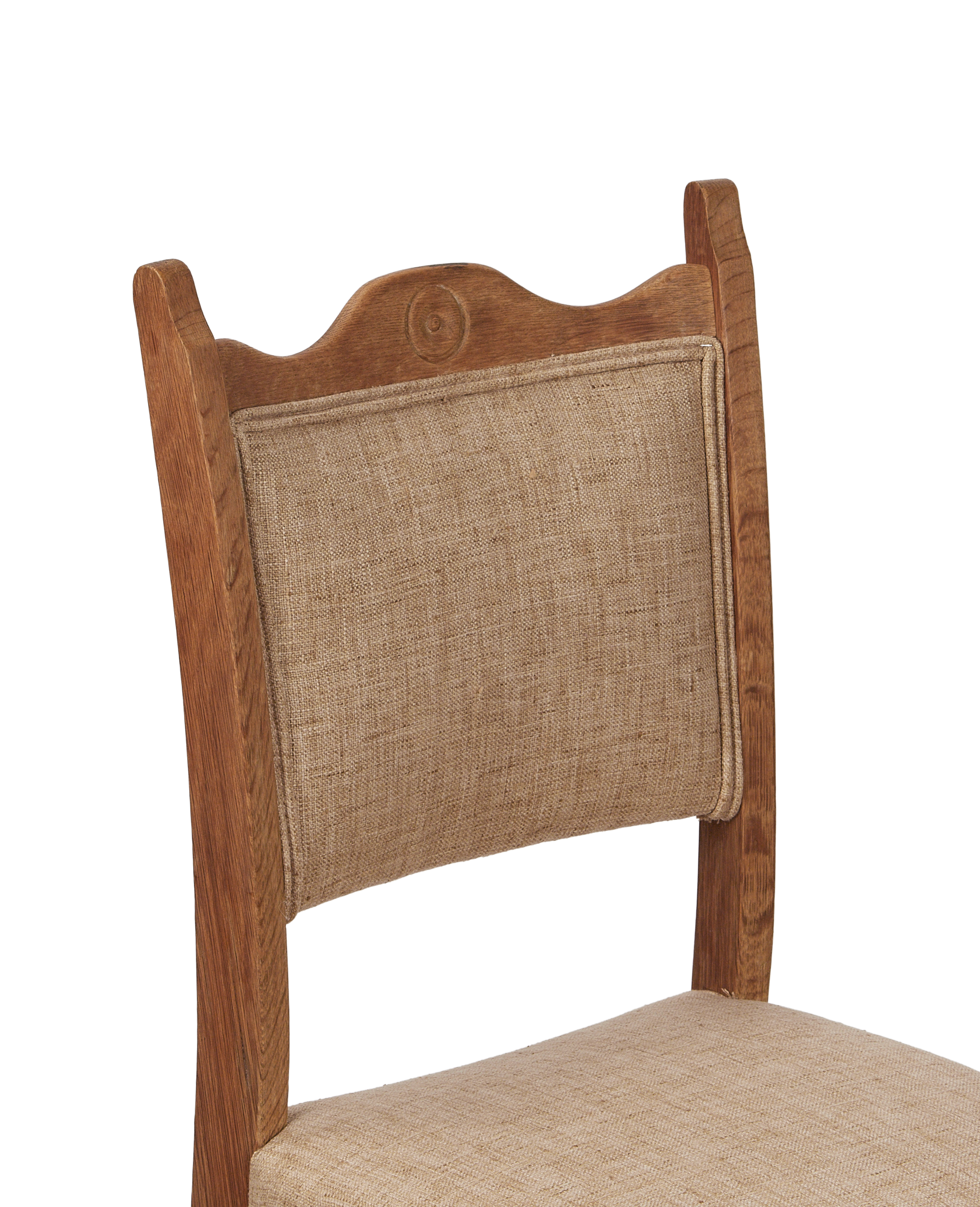 Vintage Henning Style Chair - Circle from Denmark made of Upholstery