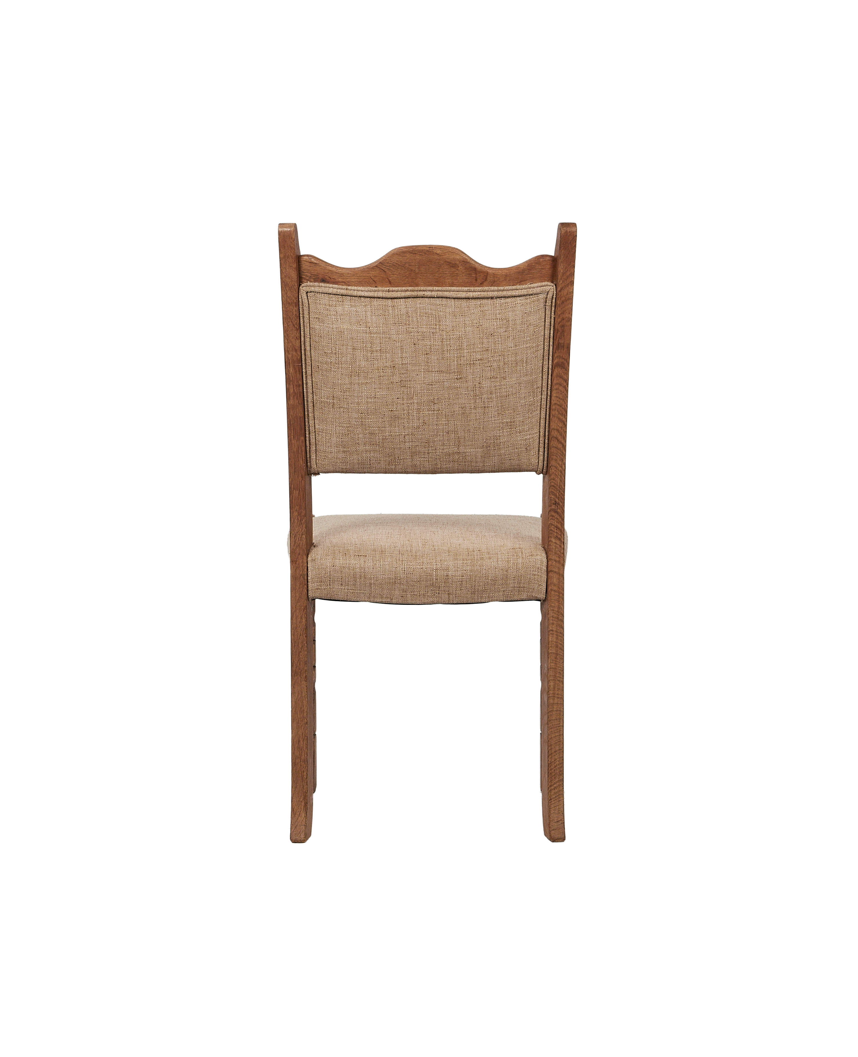 Vintage Henning Style Chair - Circle from Denmark made of Upholstery