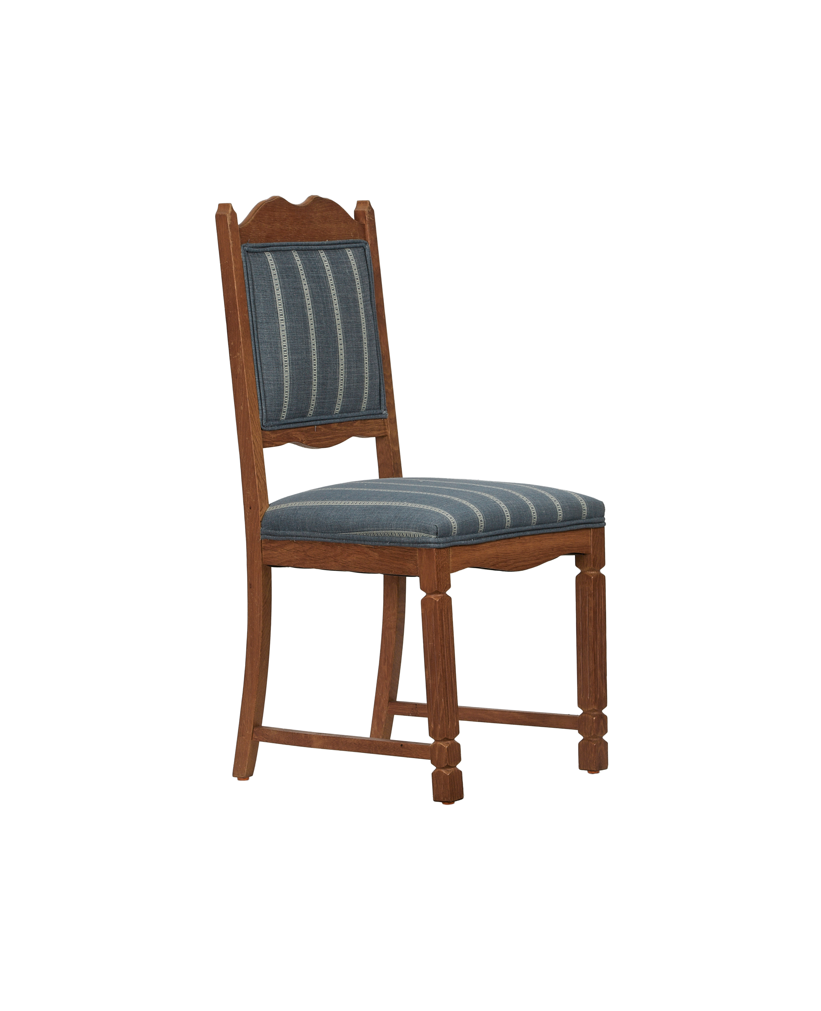 Vintage Henning Style Chair - Hallier from Denmark made of Upholstery
