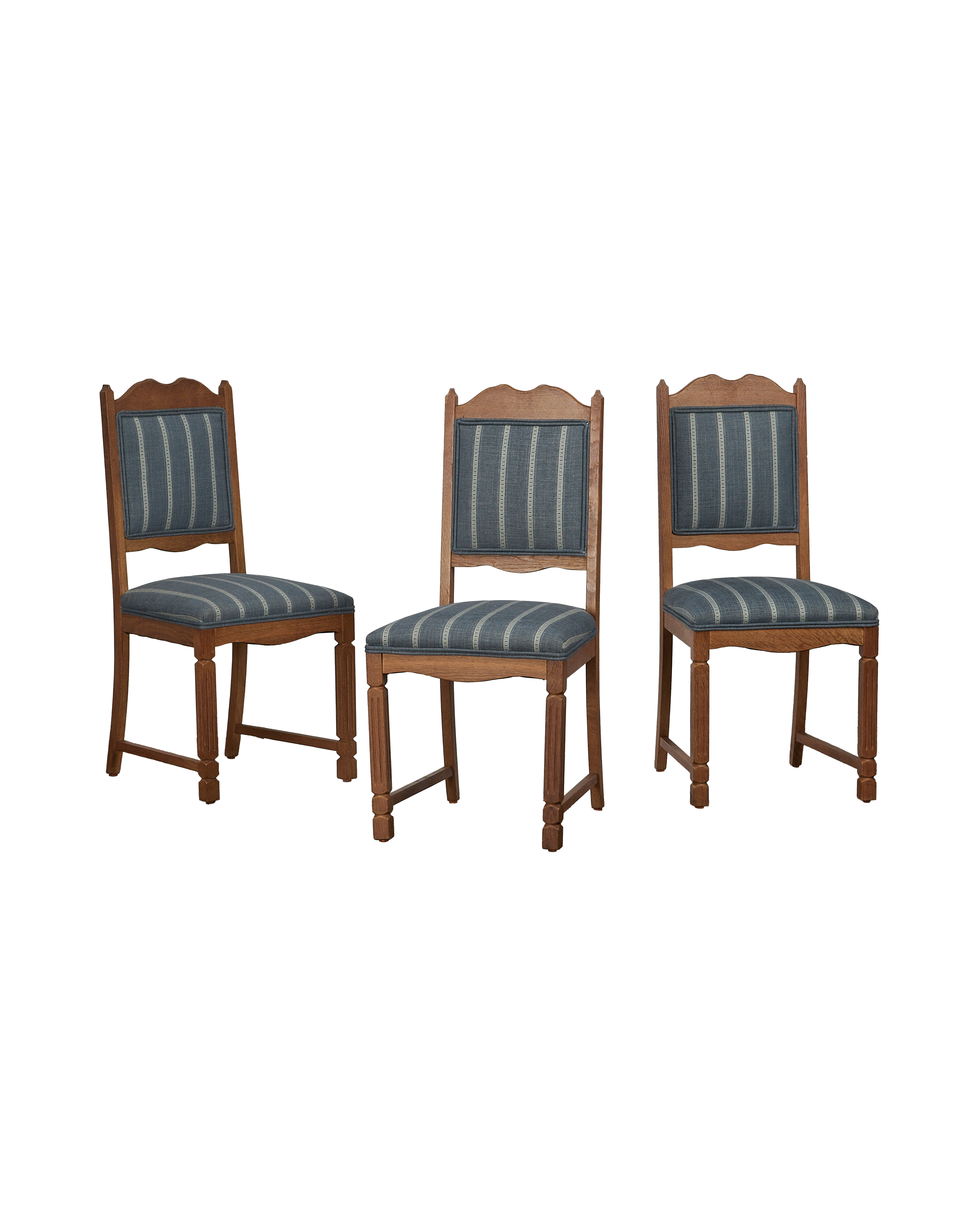 Vintage Henning Style Chair - Hallier from Denmark made of Upholstery