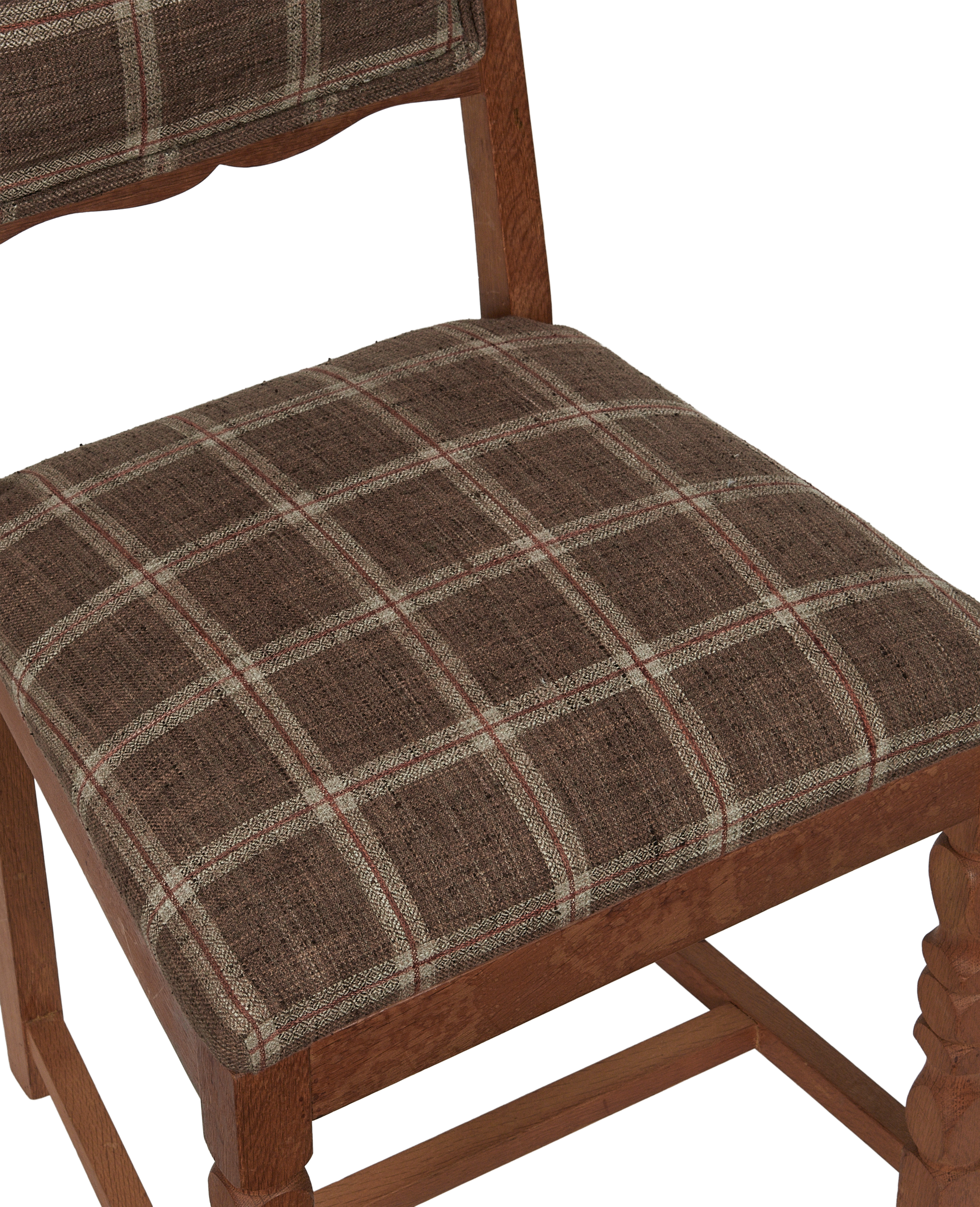 Vintage Henning Style Chair - Chateau from Denmark made of Upholstery