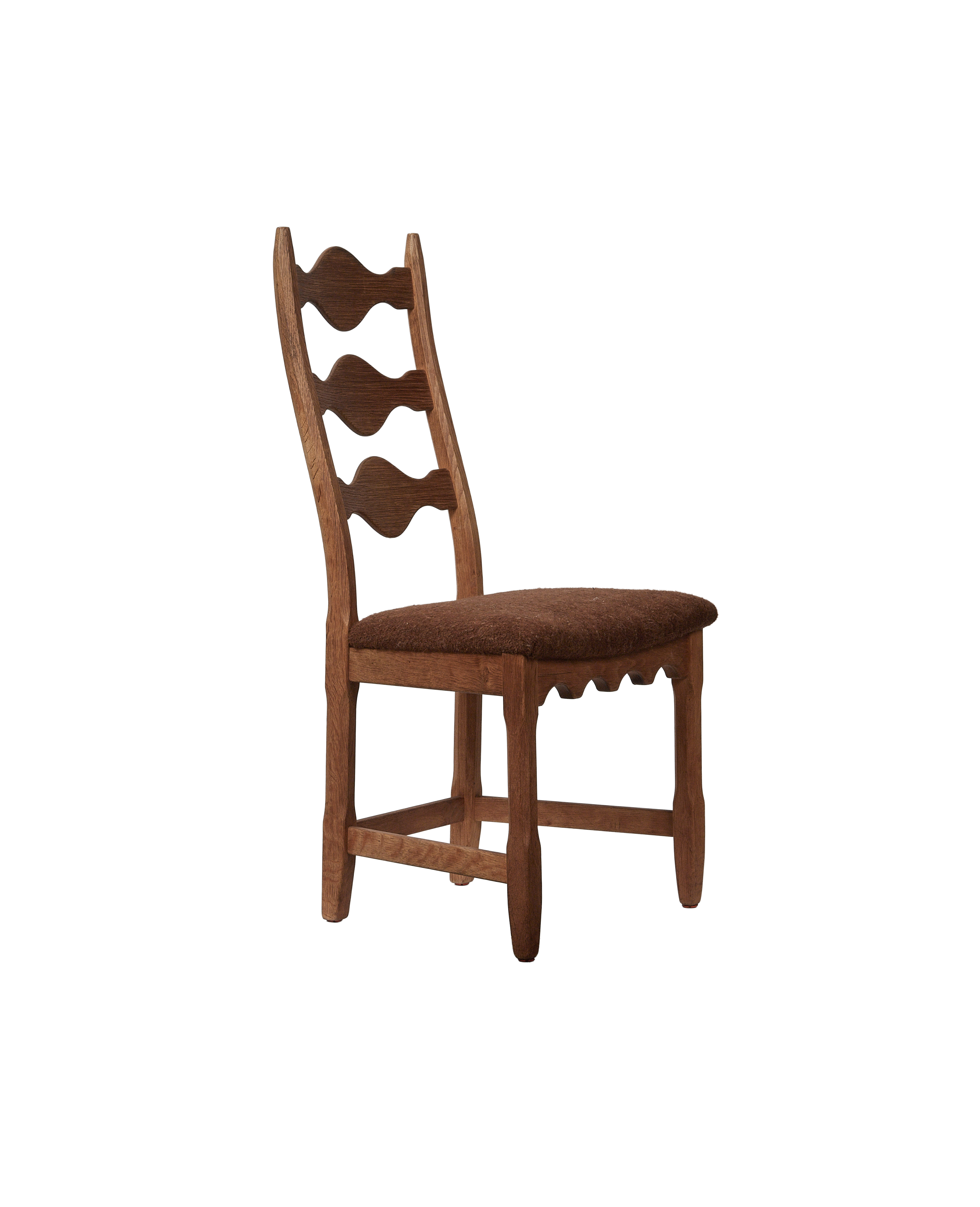 Vintage Henning Chair - Ladder Heirloom Brown from Denmark made of Wood