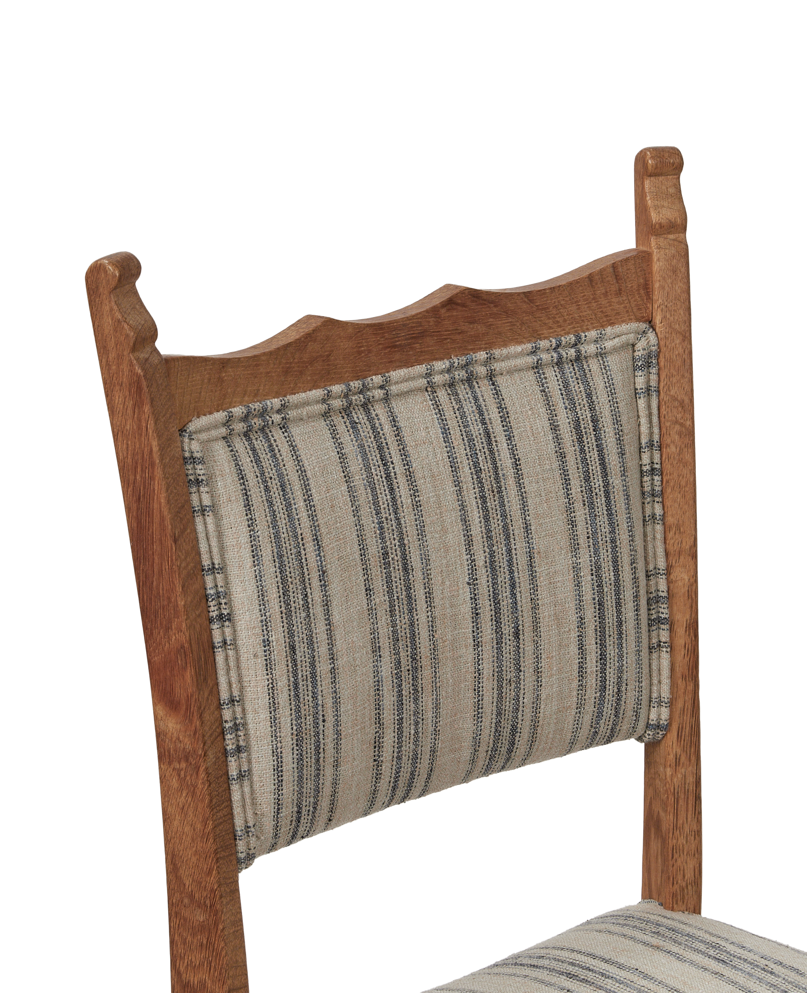 Vintage Henning Style Chair - Mountain Farmhouse Stripe from Denmark made of Wood