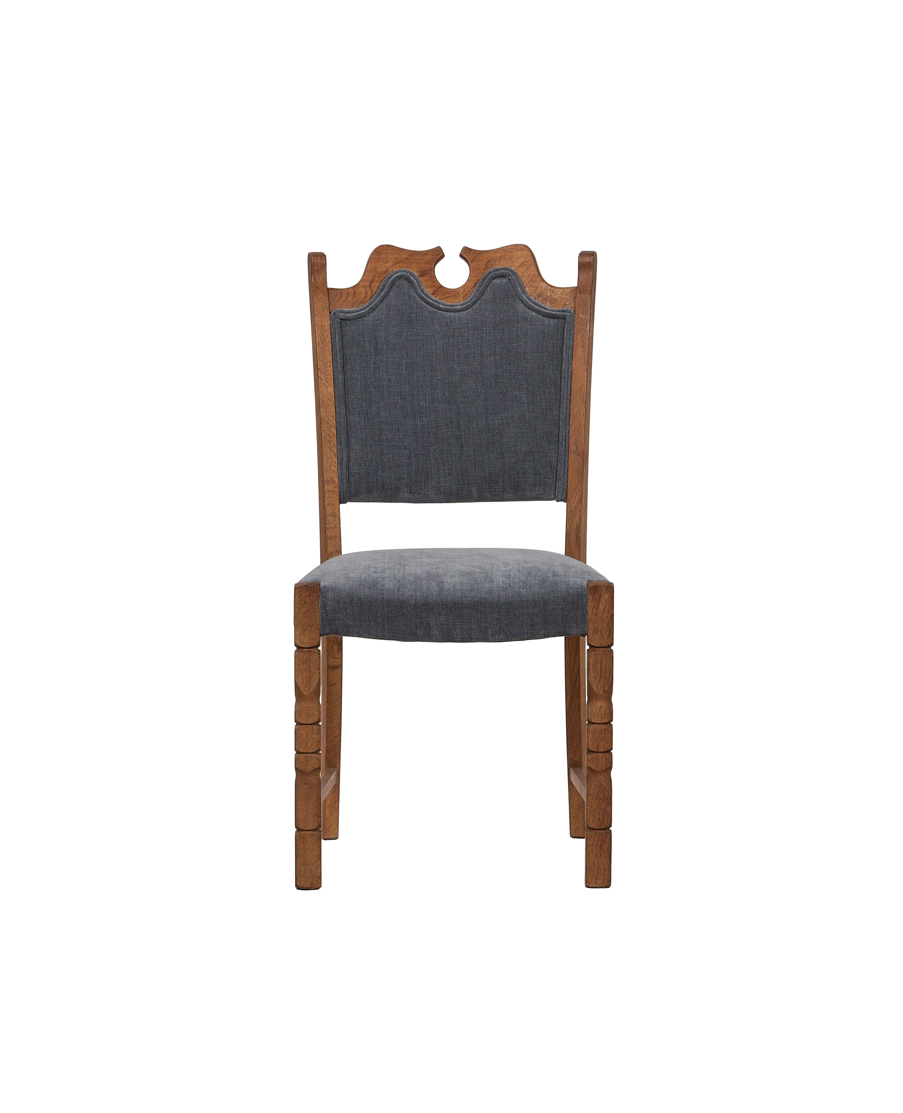 Vintage Henning Style Chair - Coronette from Denmark made of Upholstery