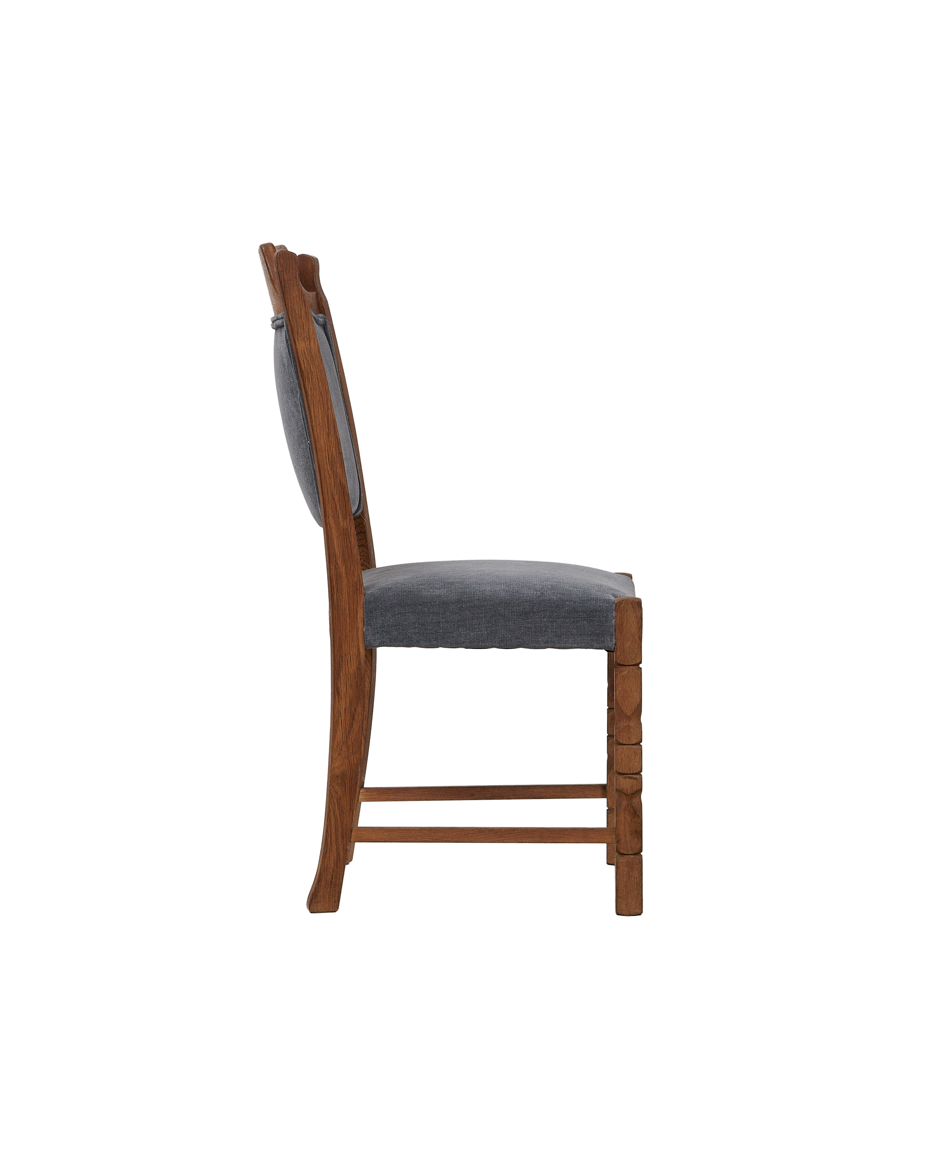 Vintage Henning Style Chair - Coronette from Denmark made of Upholstery