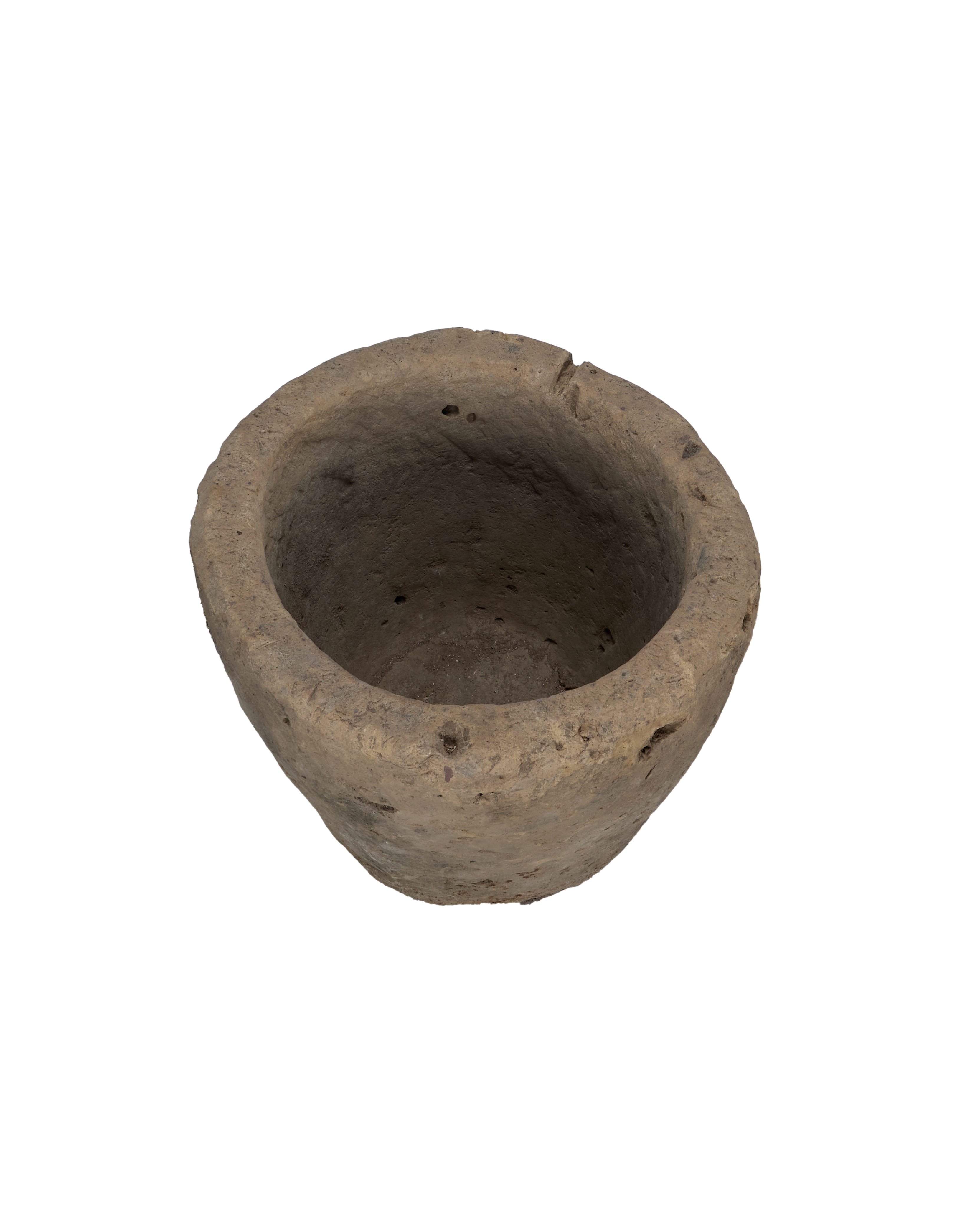 Vintage Limestone Trough - Round from Indonesia - Planters, Fountains, & Water Features