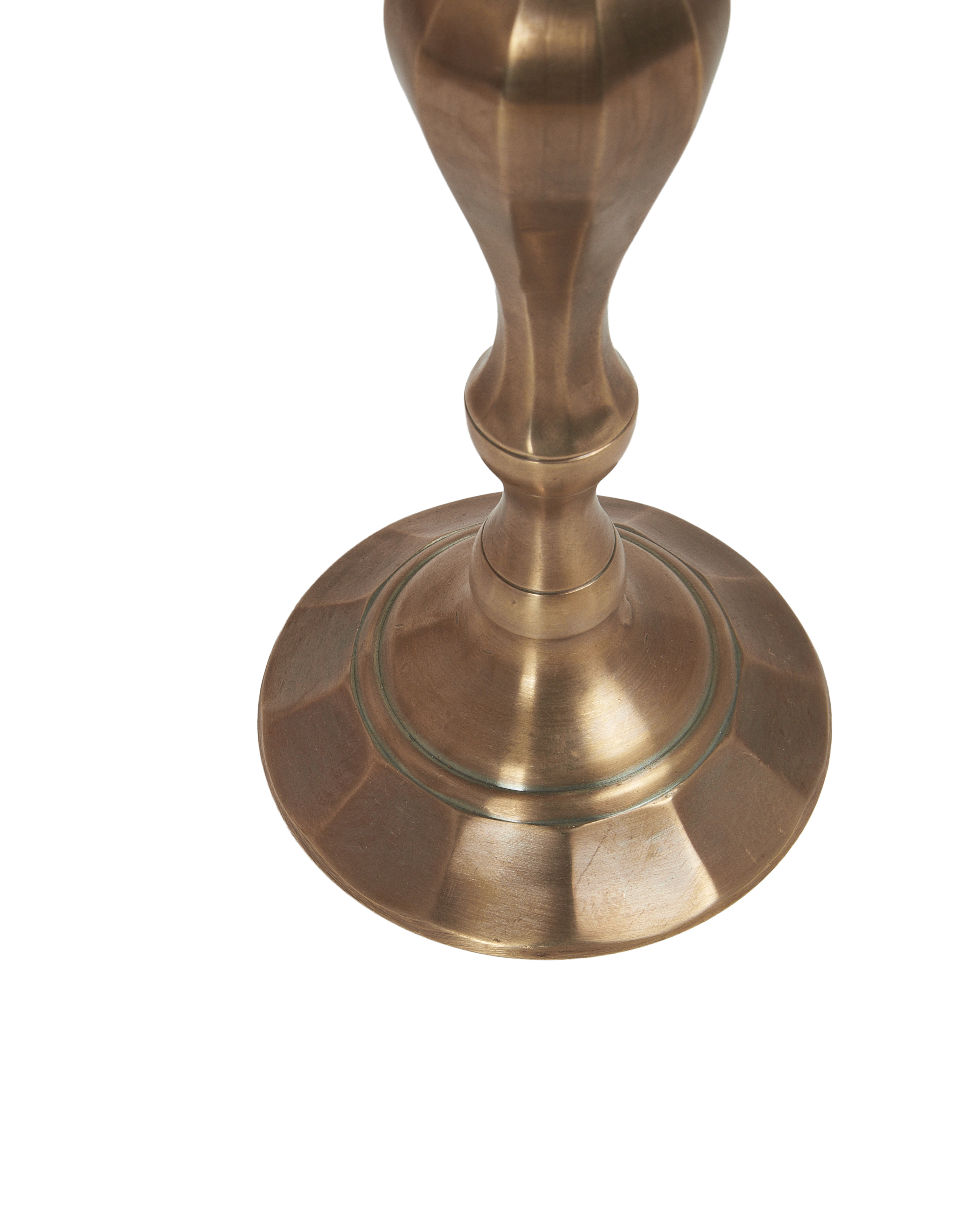 Designed Ambiance Brass Candlestick - Trois from India made of Metal