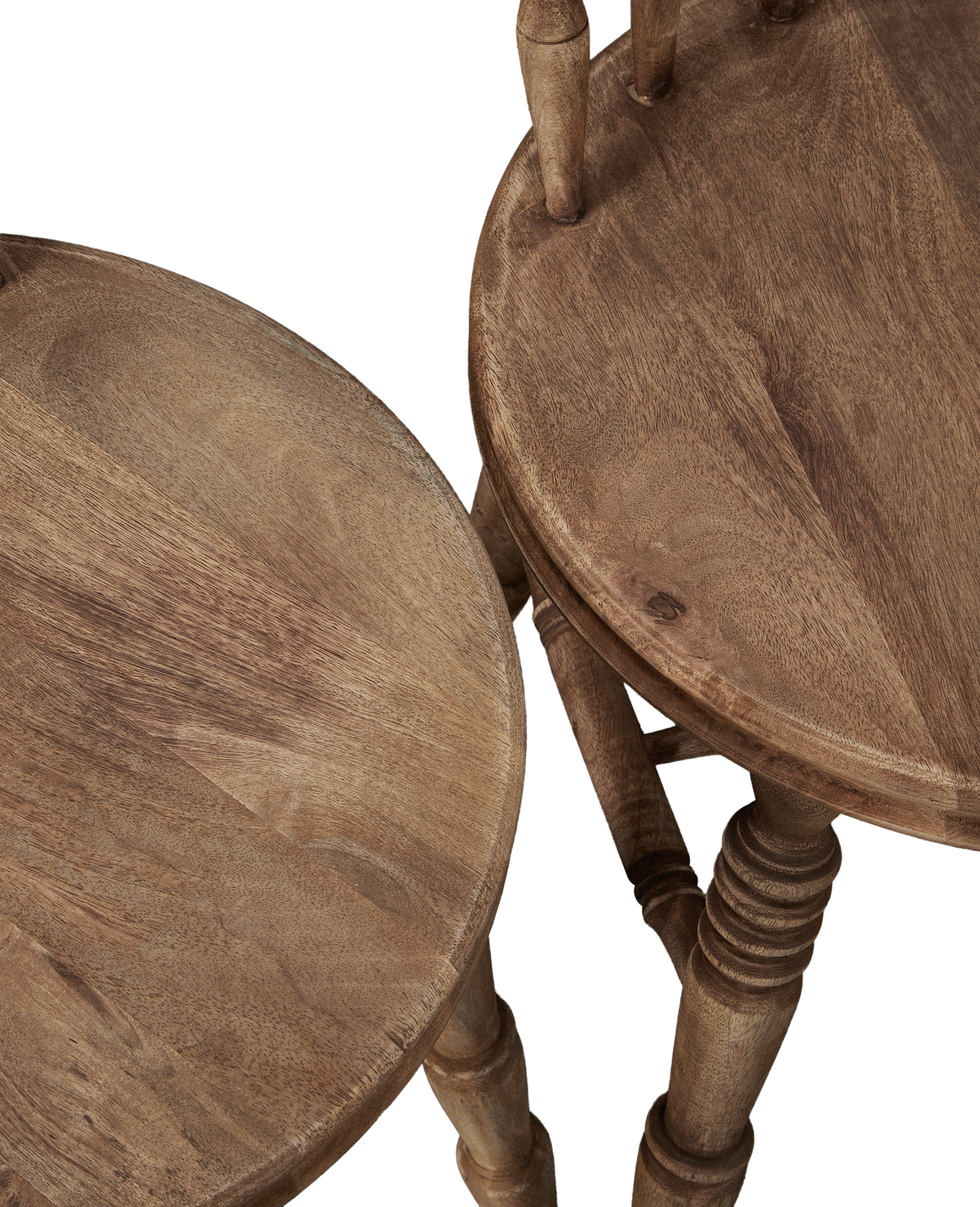 Designed Farmhouse Dining Chair from India made of Wood