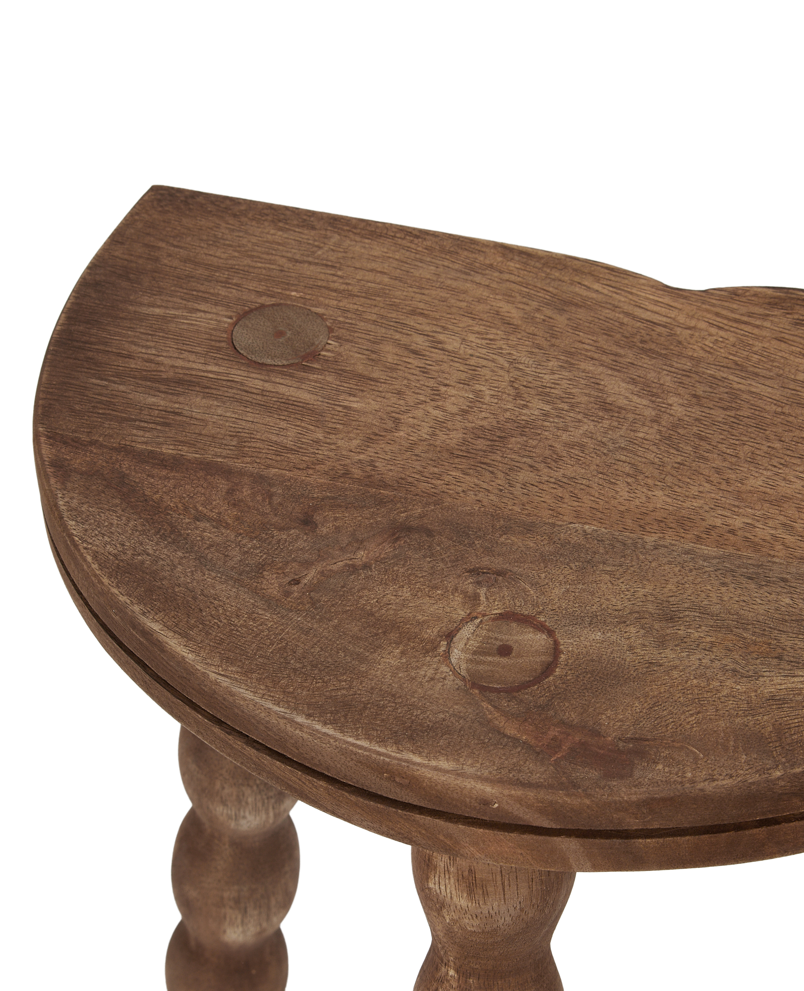 Designed Milking Stool Petite Demi - Sauvignon from India made of Wood