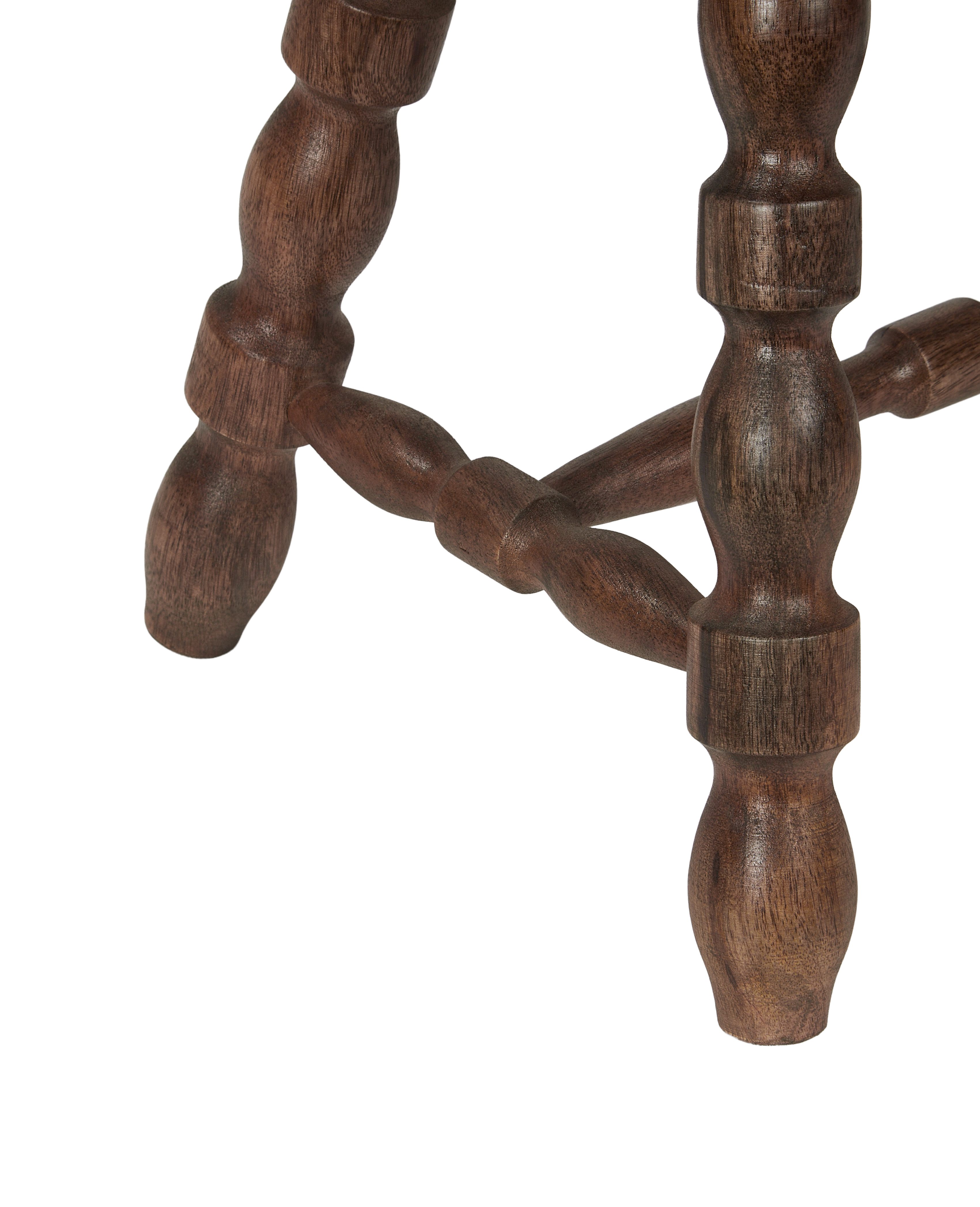 Milking Stool Petite Rectangle - Merlot