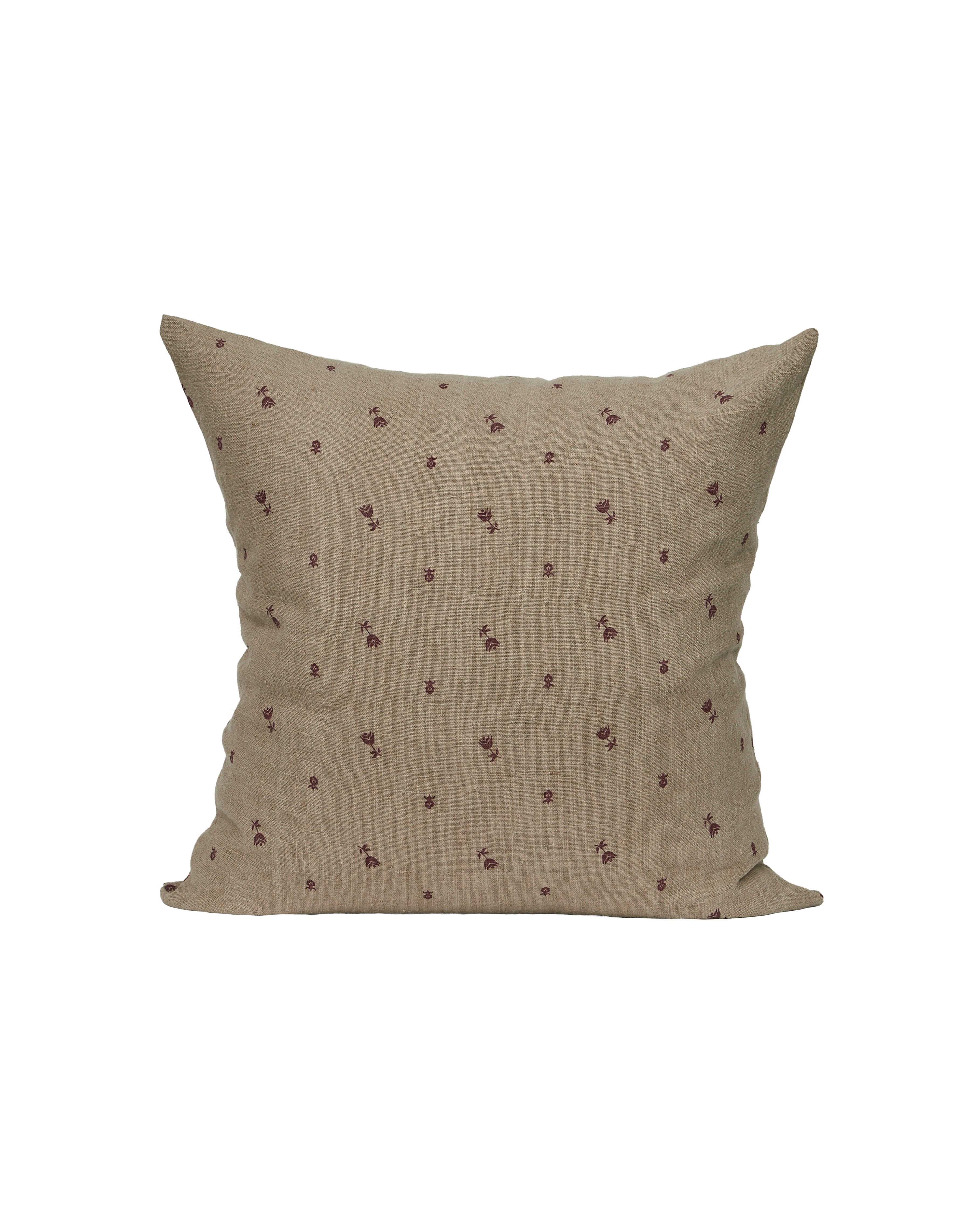 Designed Chérie Euro Pillow - Natural from LA made of 100% Linen & Angel Hair Cushion