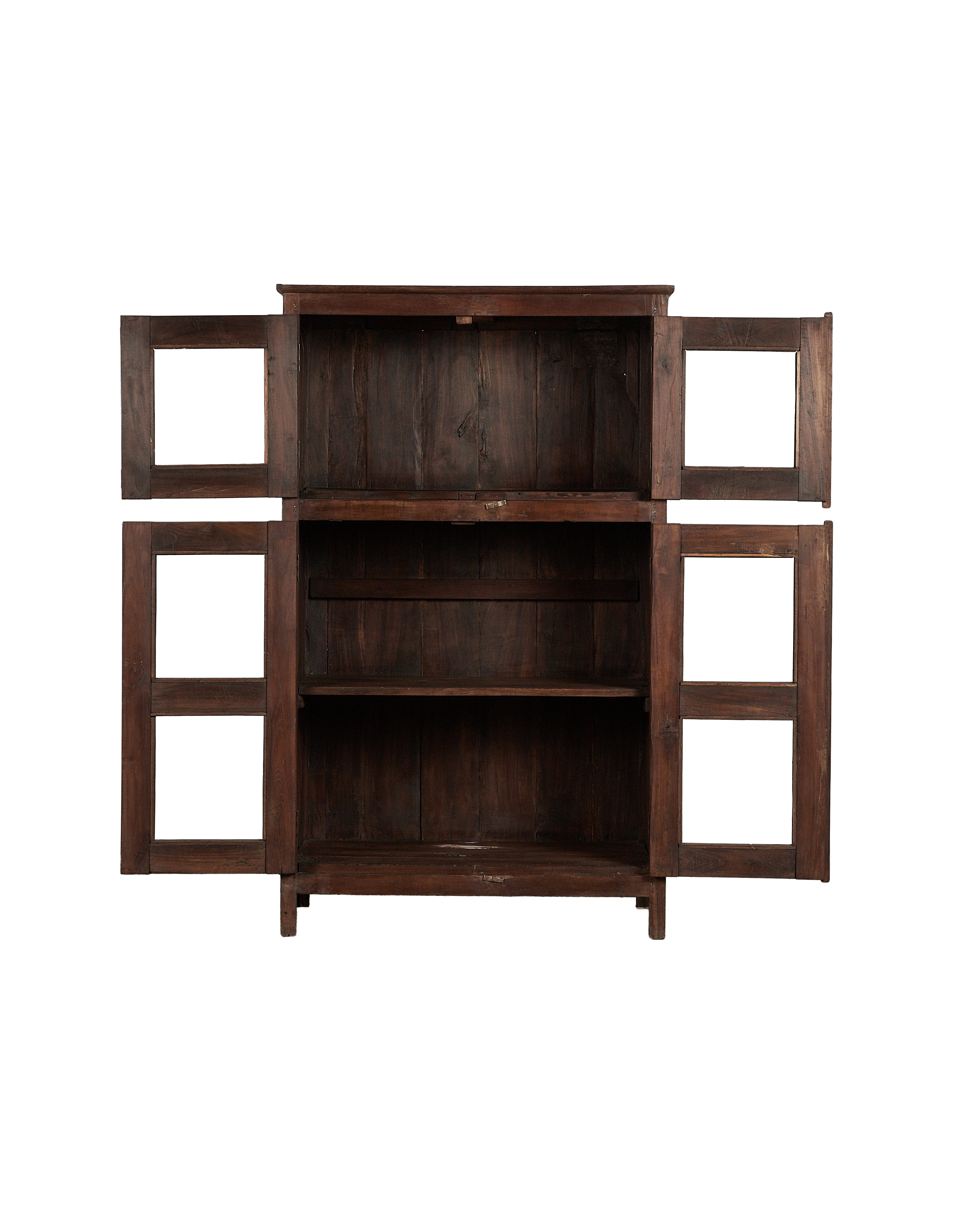 Vintage Wood Cabinet - Natural from India made of Wood