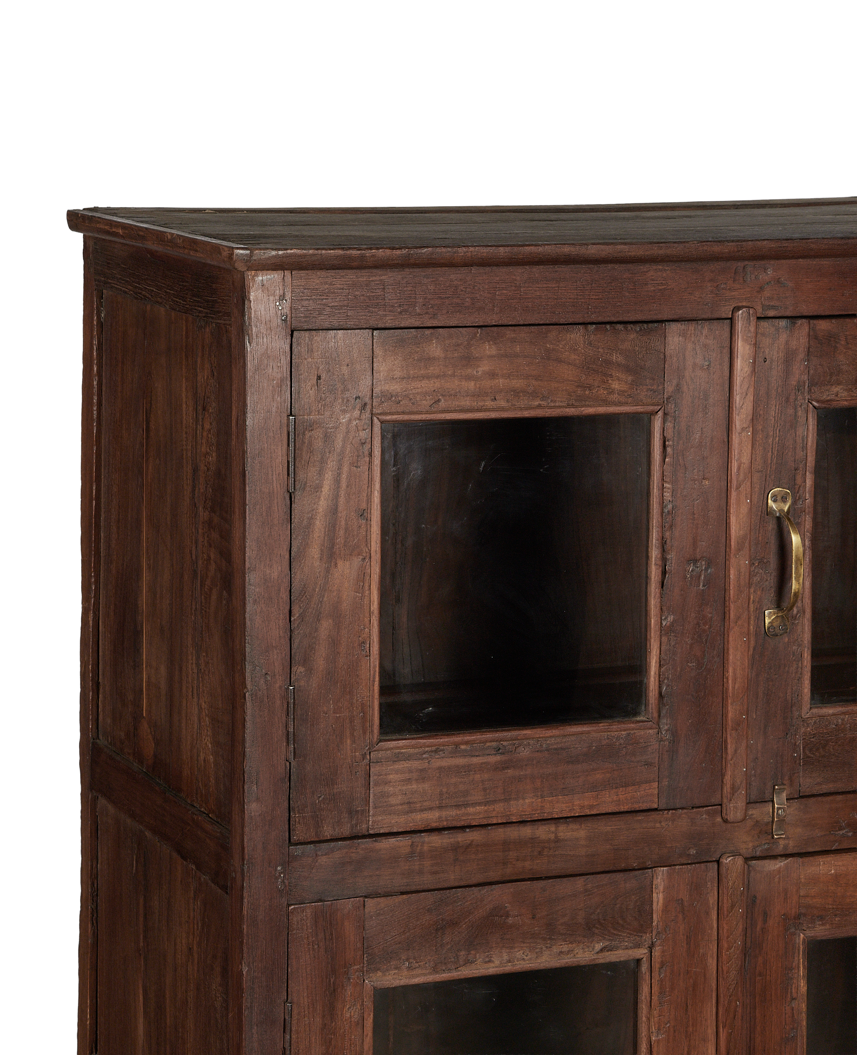 Vintage Wood Cabinet - Natural from India made of Wood