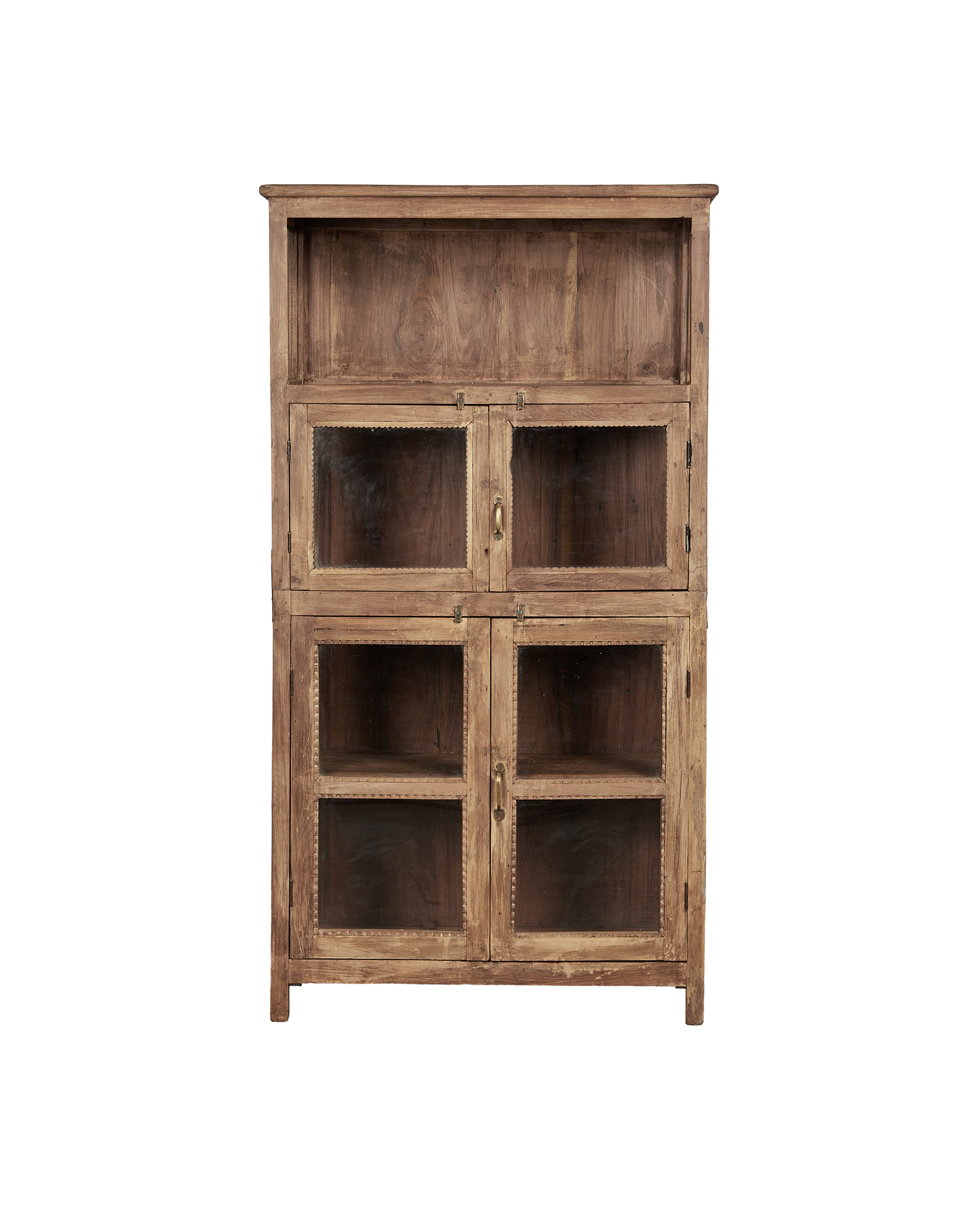 Vintage Wood Cabinet - Natural from India made of Wood