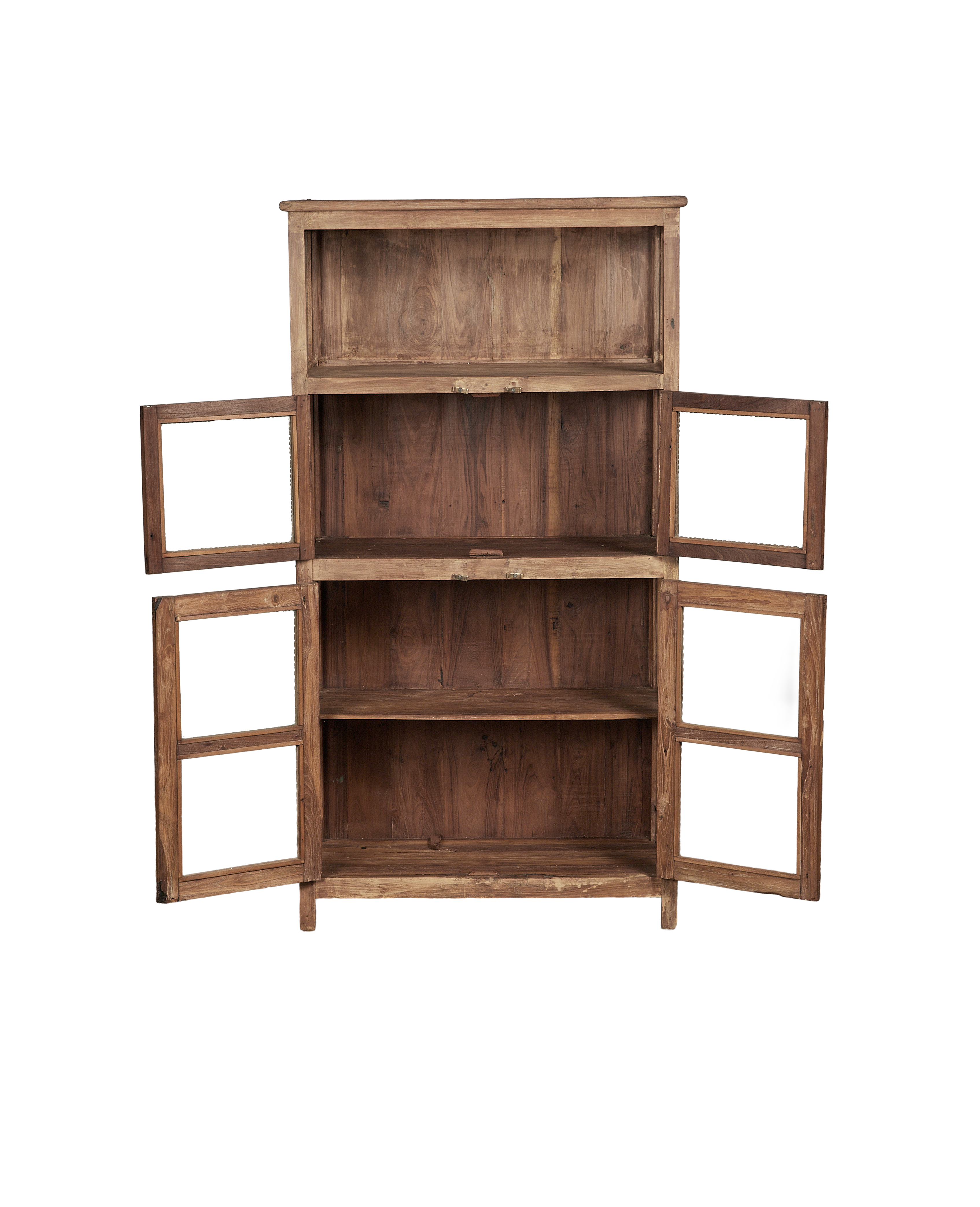 Vintage Wood Cabinet - Natural from India made of Wood