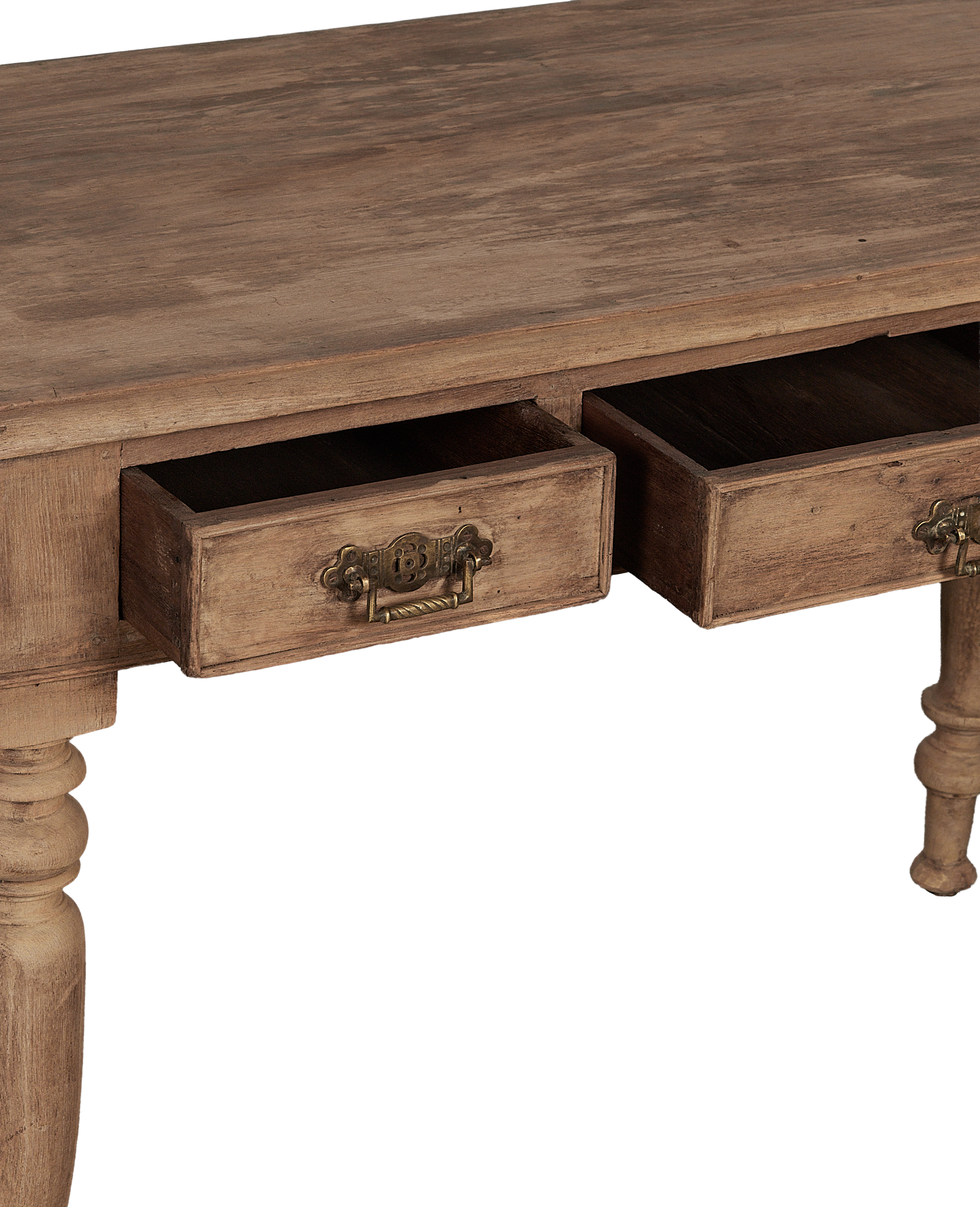 Vintage Wood Desk - Bleached from India made of Wood