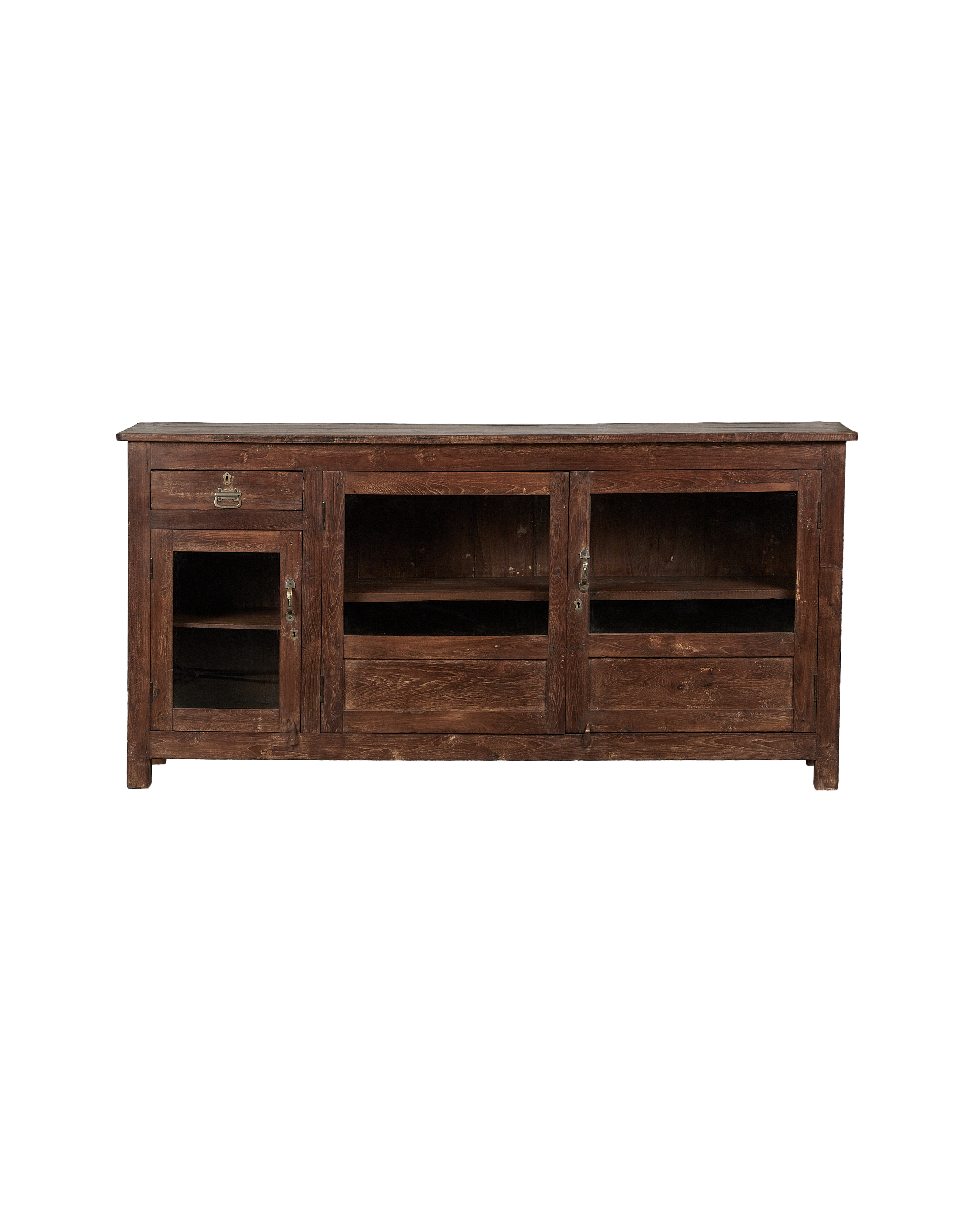 Vintage Wood Sideboard - Natural from India made of Wood