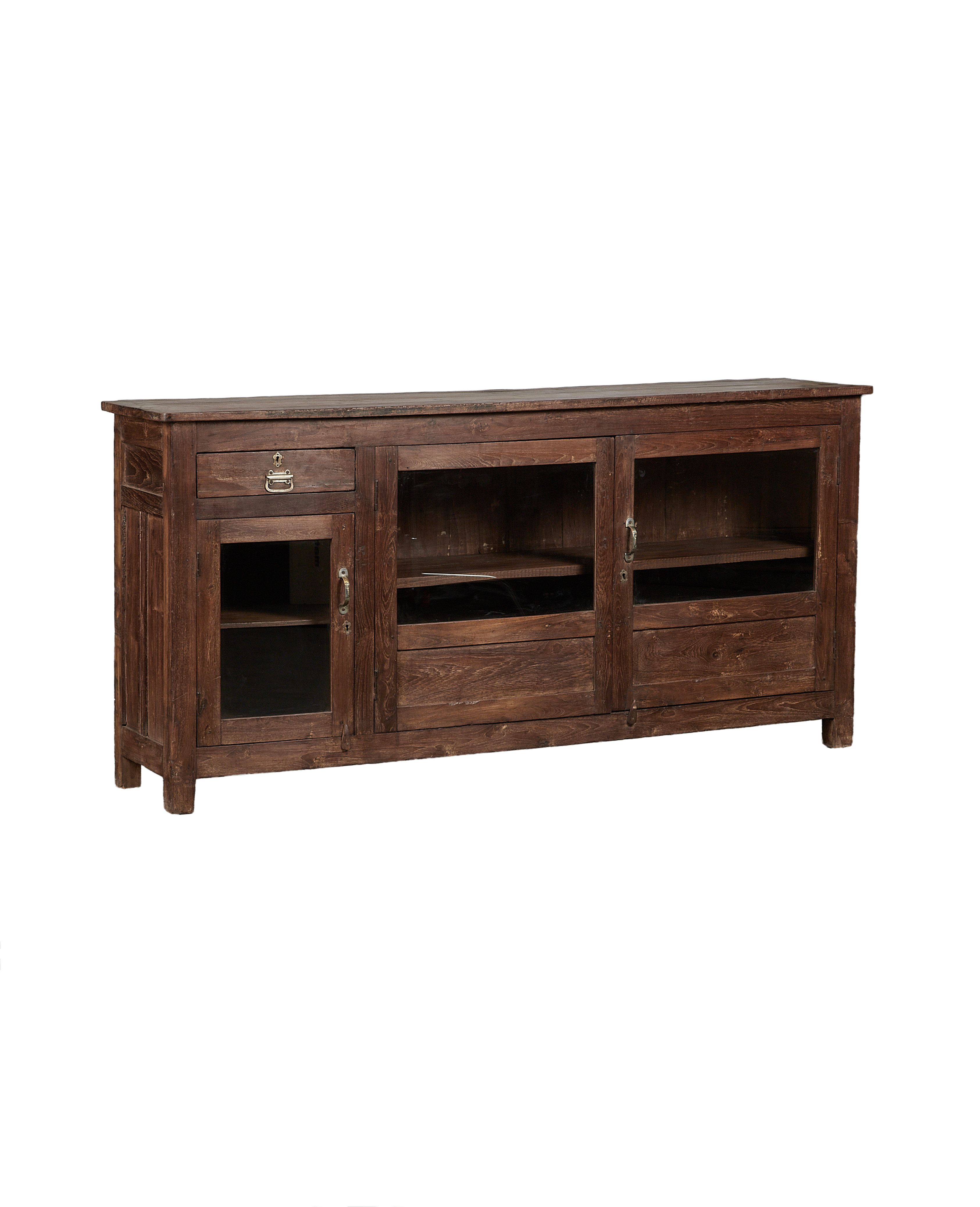 Vintage Wood Sideboard - Natural from India made of Wood