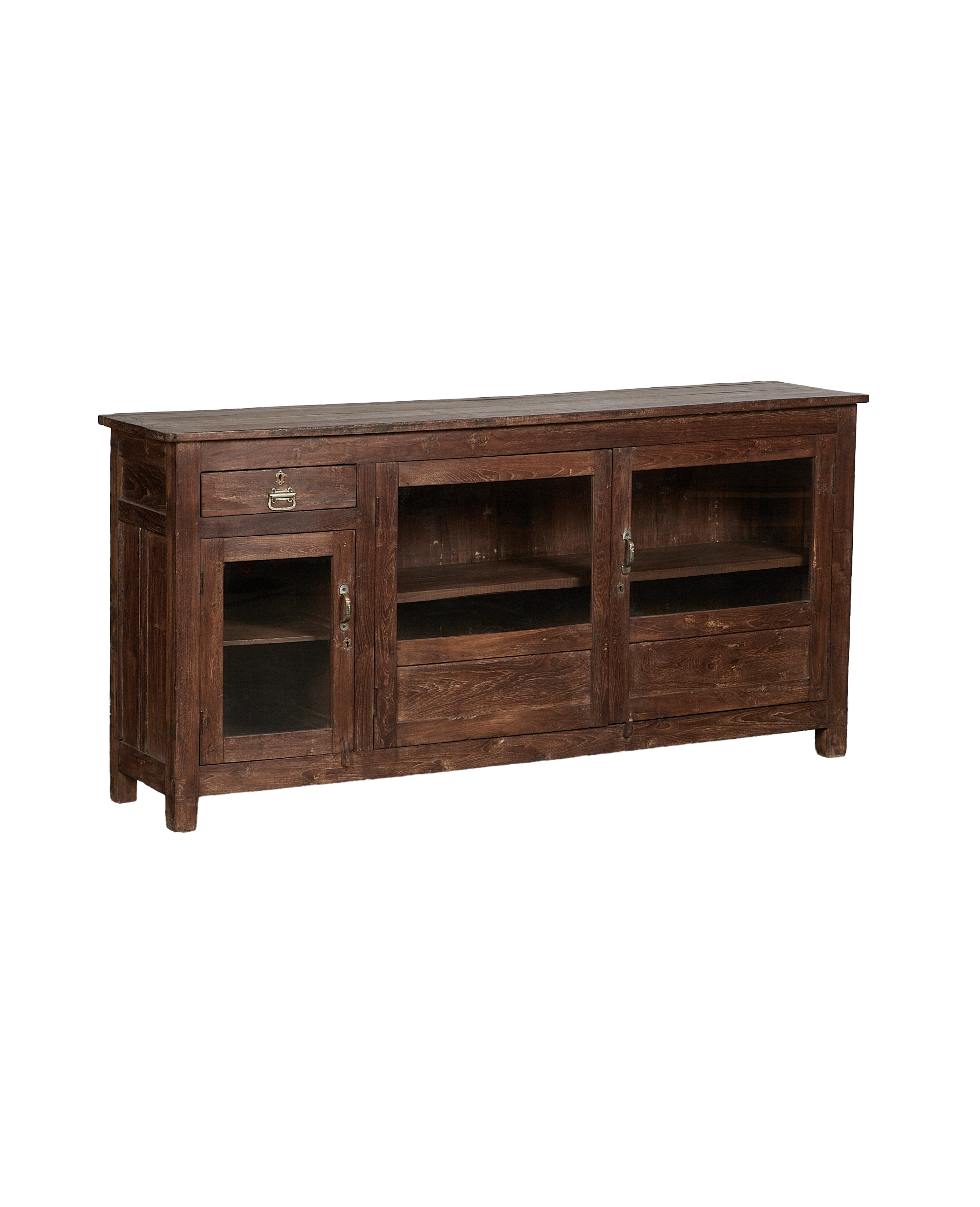 Vintage Wood Sideboard - Natural from India made of Wood