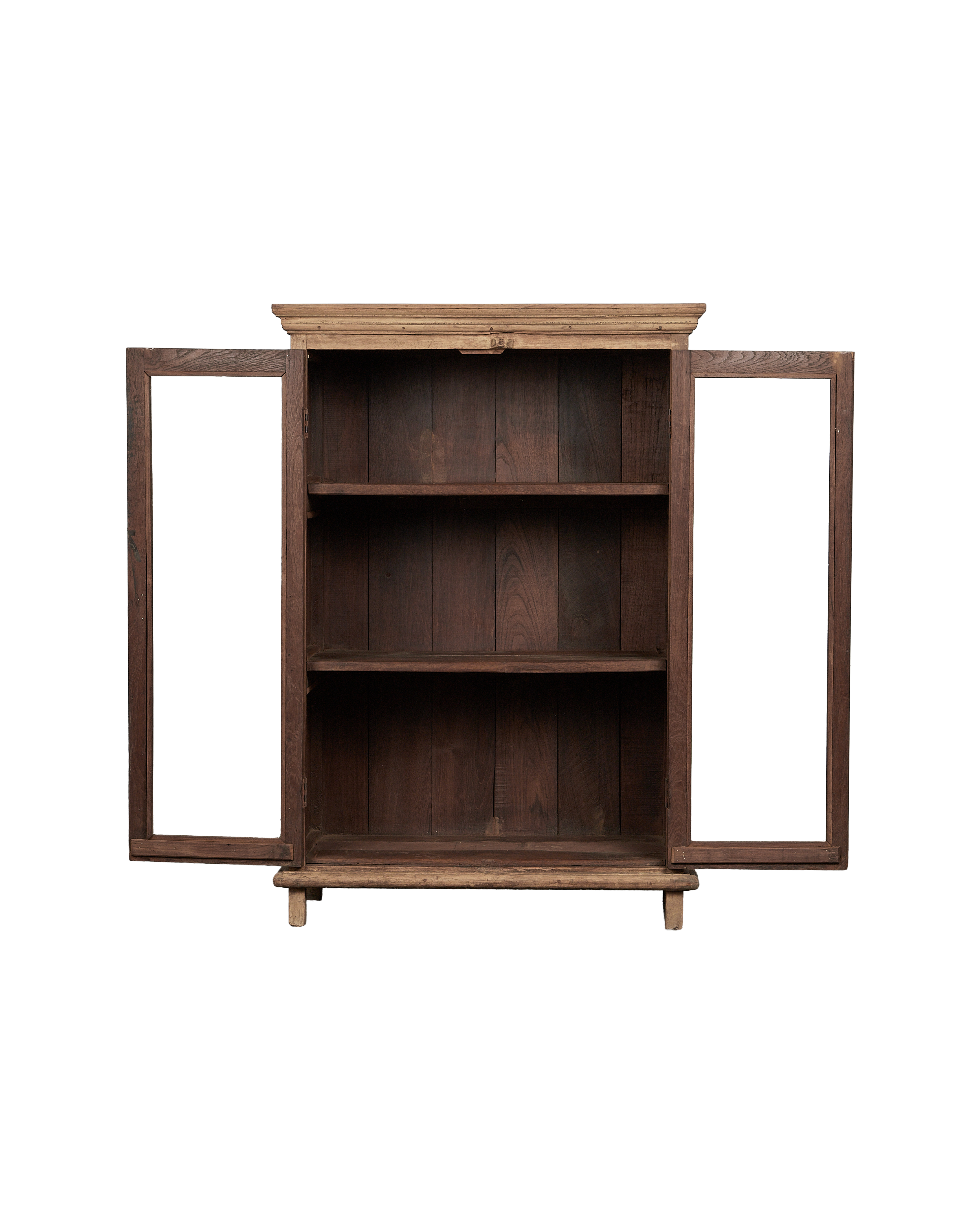 Vintage Wood Cabinet - Bleached from India made of Wood