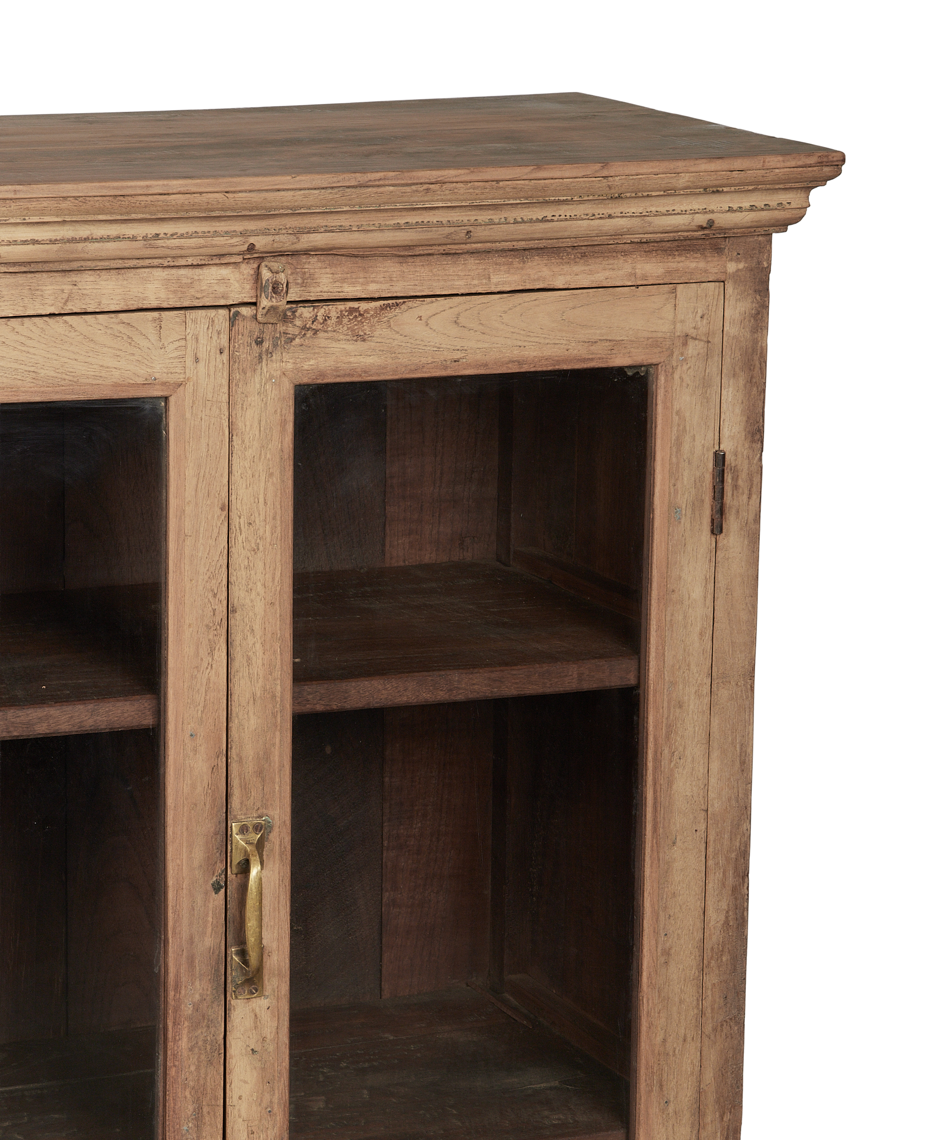 Vintage Wood Cabinet - Bleached from India made of Wood