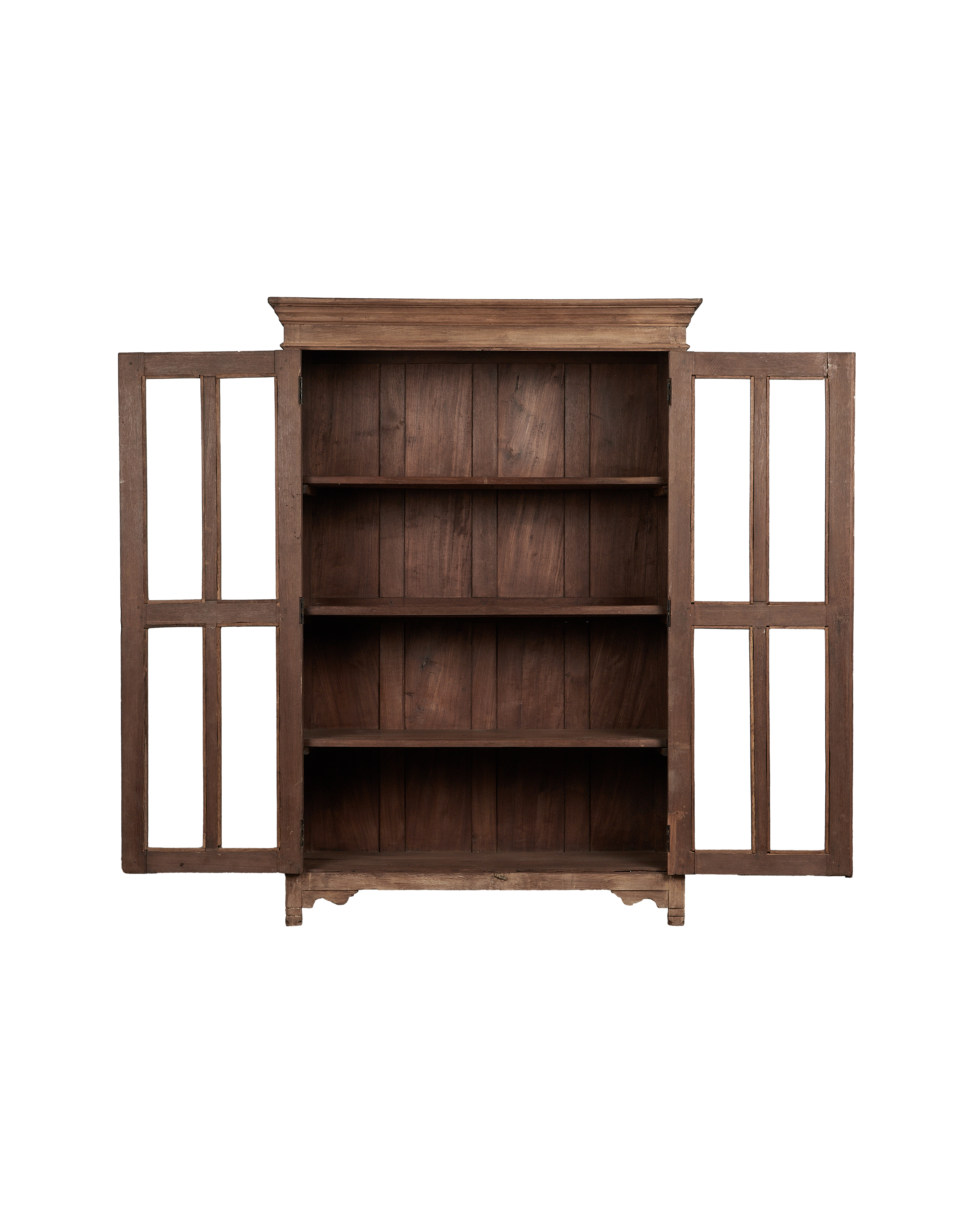Vintage Wood Cabinet - Natural from India made of Wood