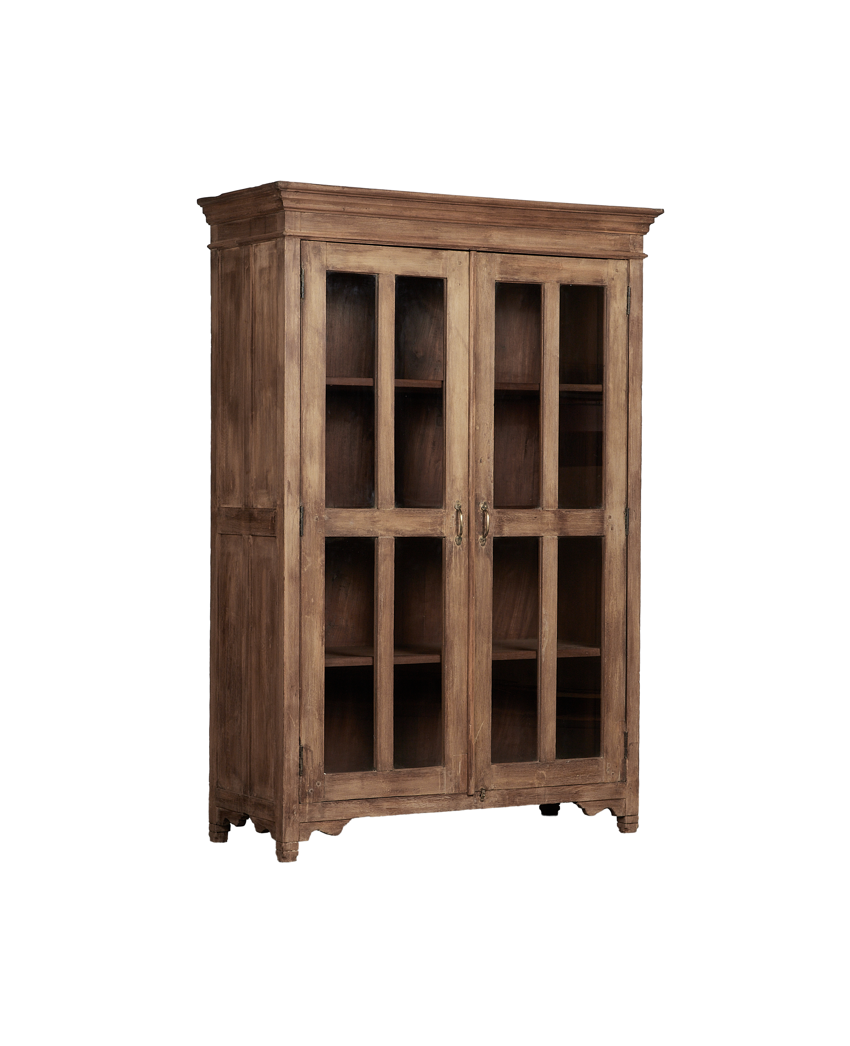 Vintage Wood Cabinet - Natural from India made of Wood
