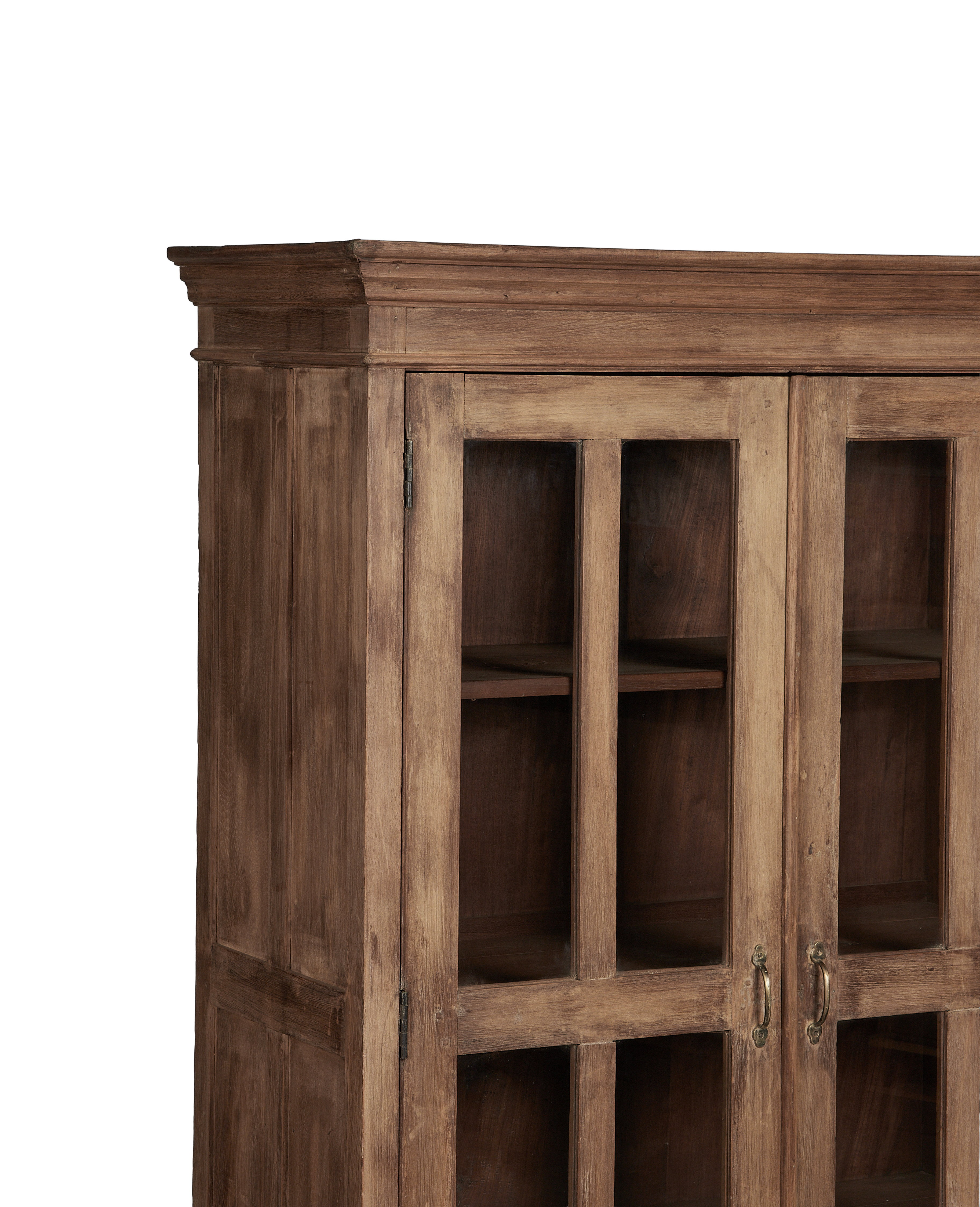 Vintage Wood Cabinet - Natural from India made of Wood