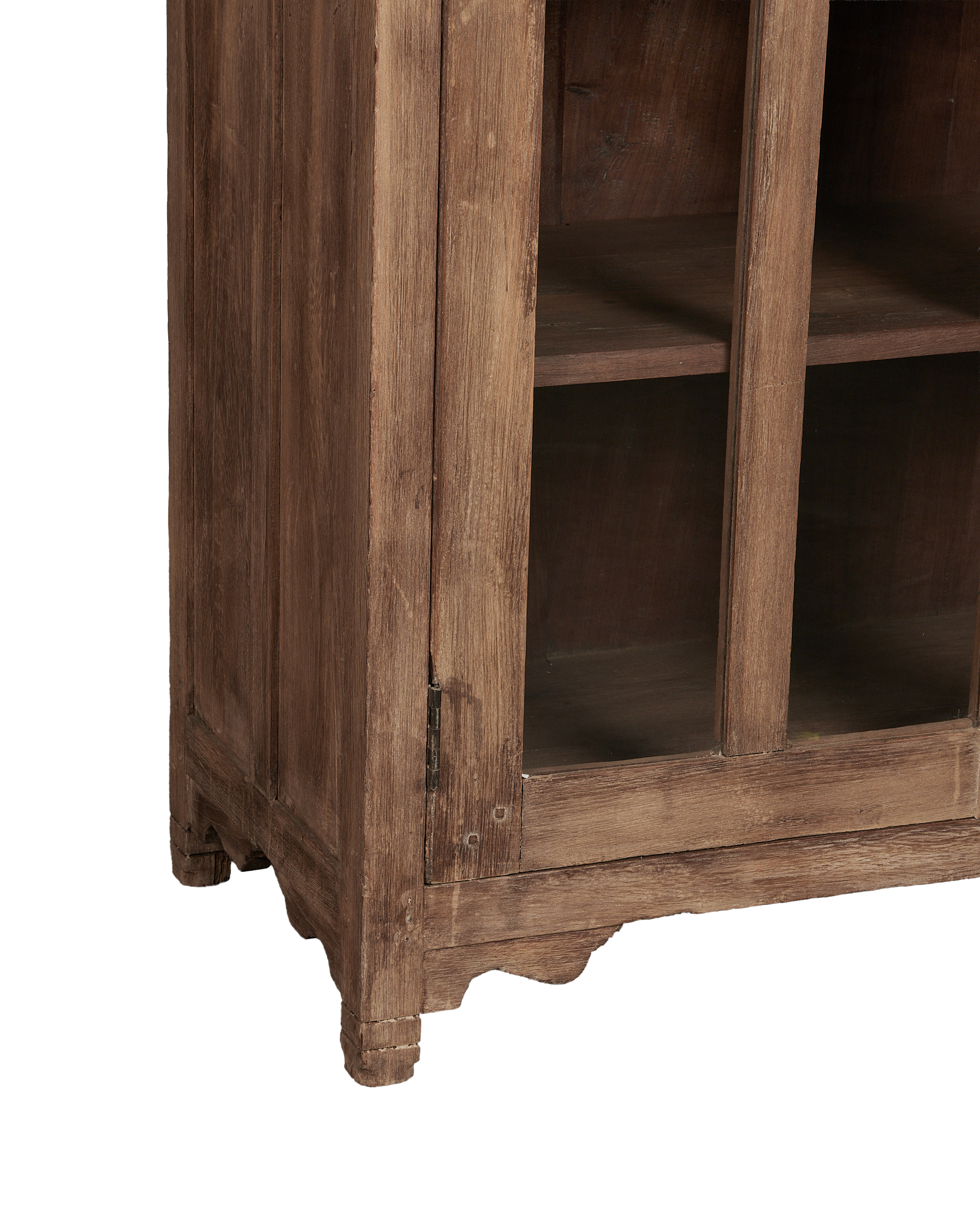 Vintage Wood Cabinet - Natural from India made of Wood