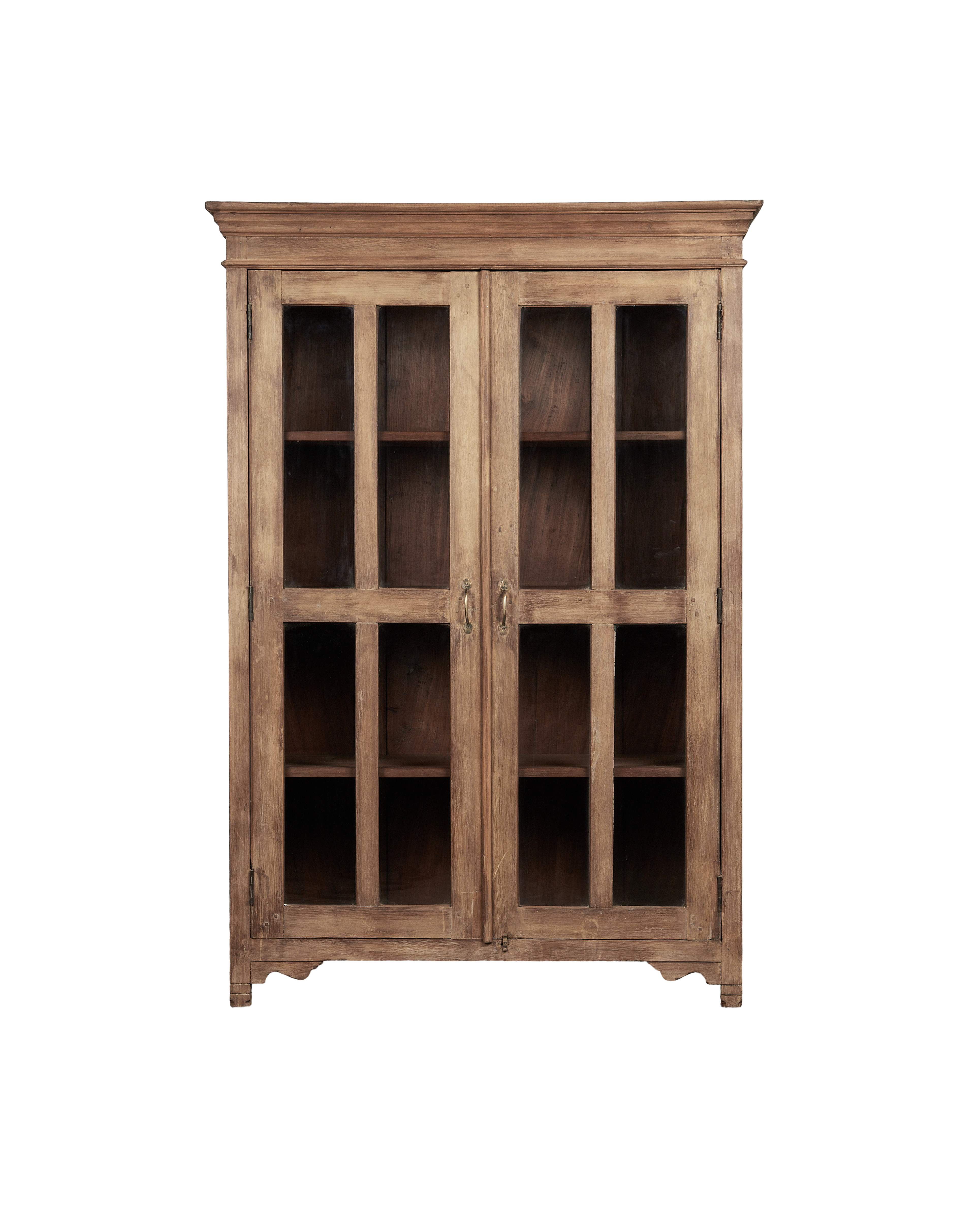 Vintage Wood Cabinet - Natural from India made of Wood