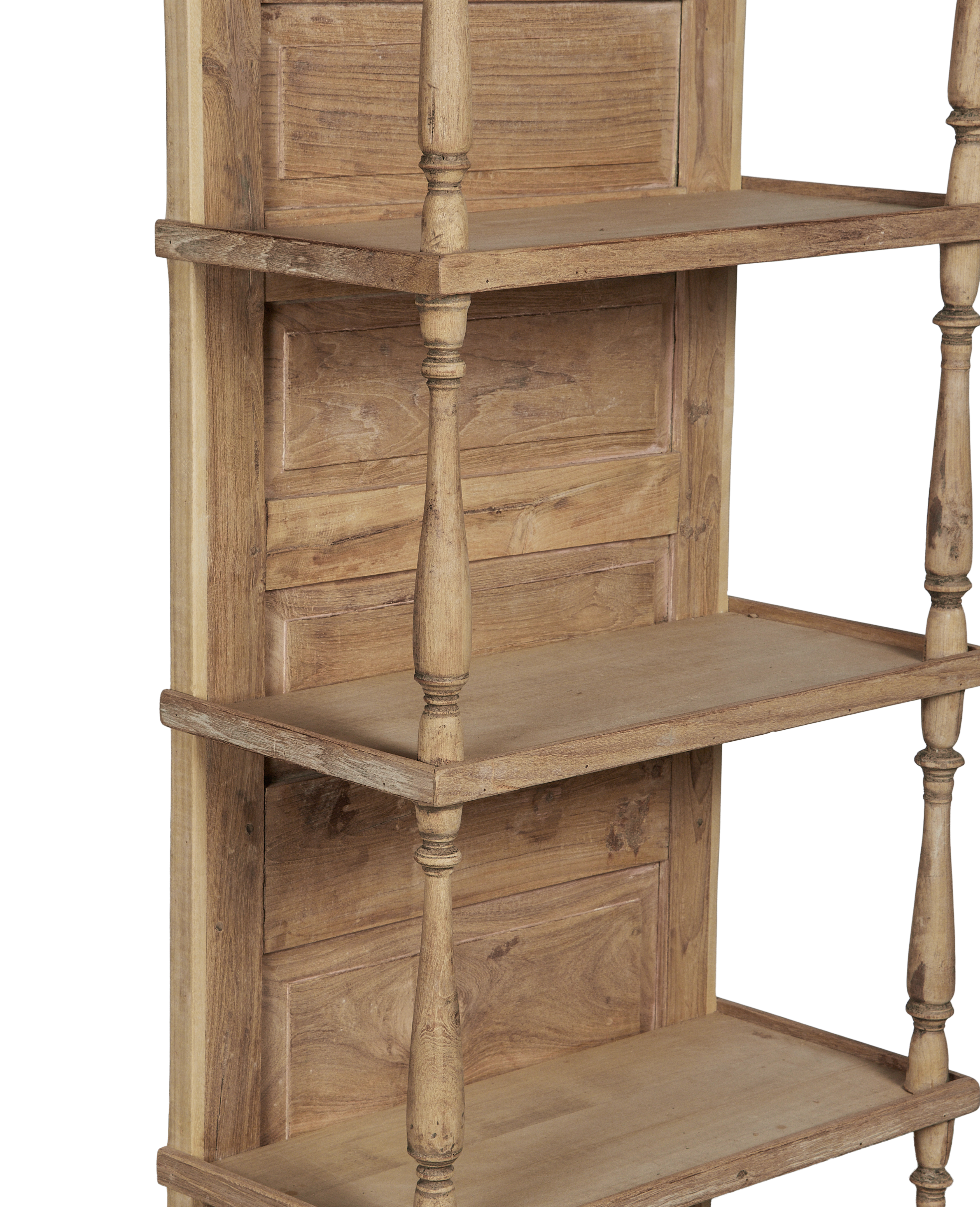 Vintage Wood Shelf - Bleached from India made of Wood