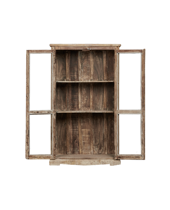 Wood Cabinet - Bleached