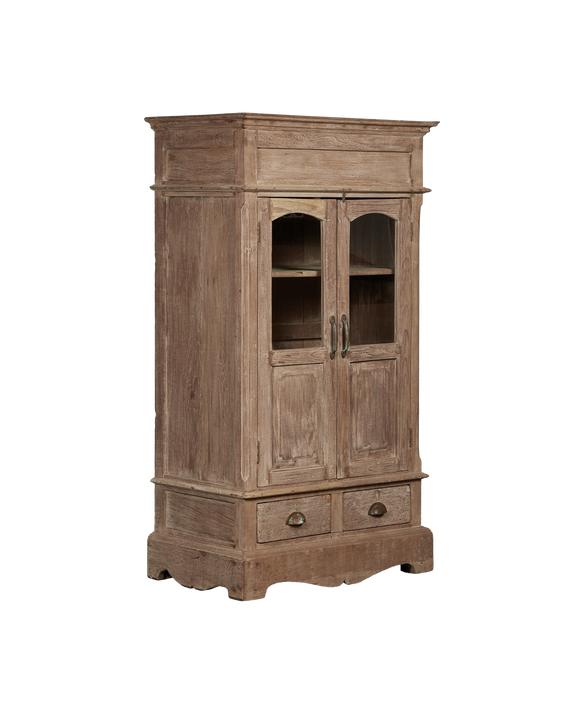 Wood Cabinet - Bleached