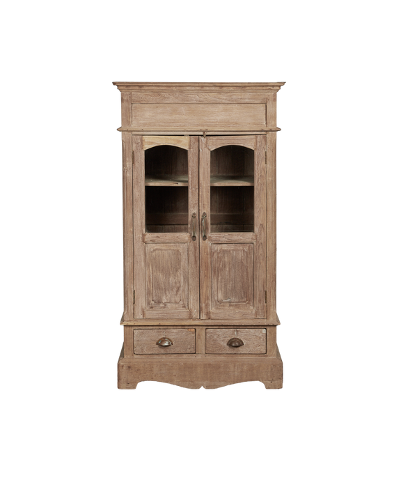 Wood Cabinet - Bleached