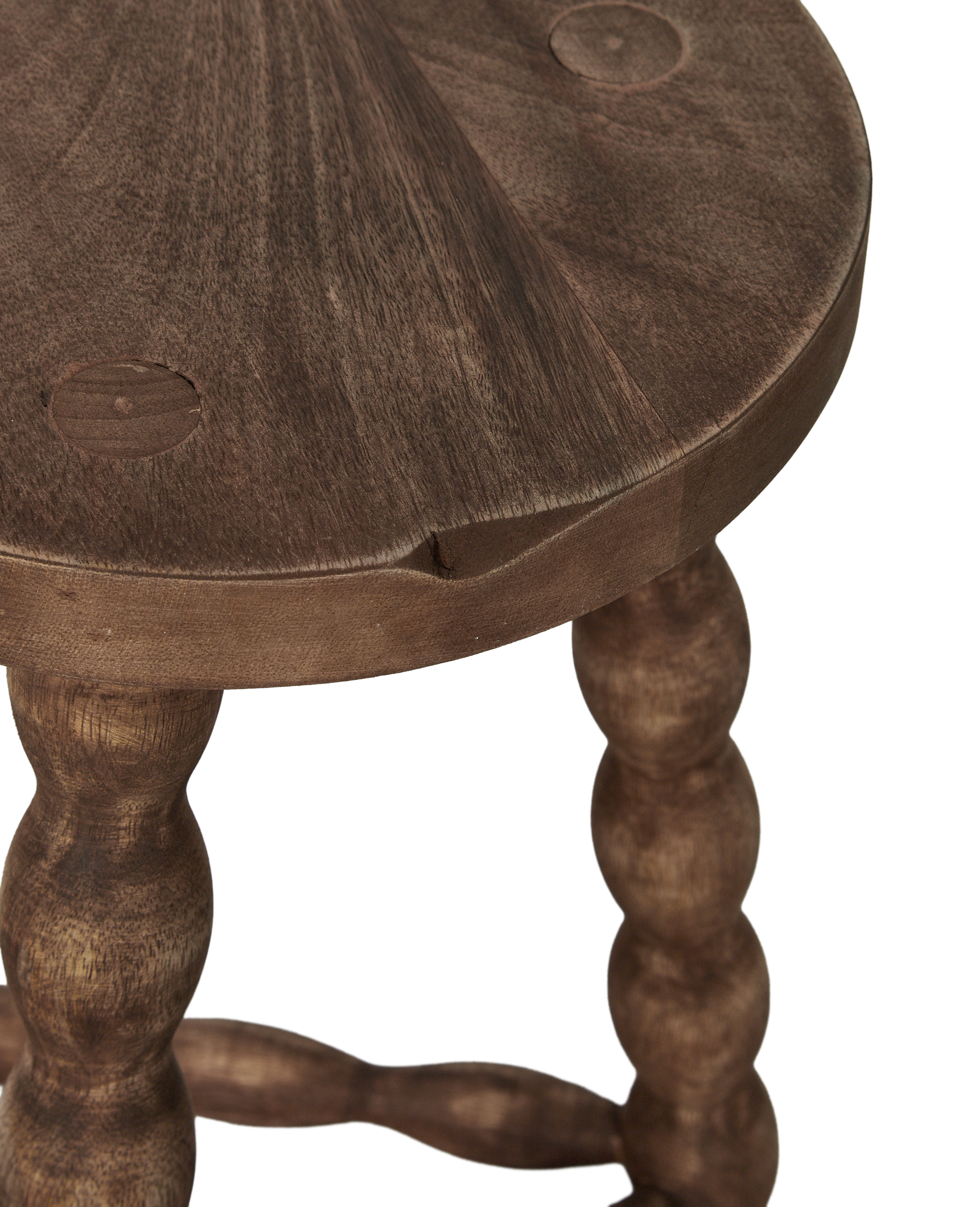 Designed Milking Stool Classic Deux - Sauvignon from India made of Wood