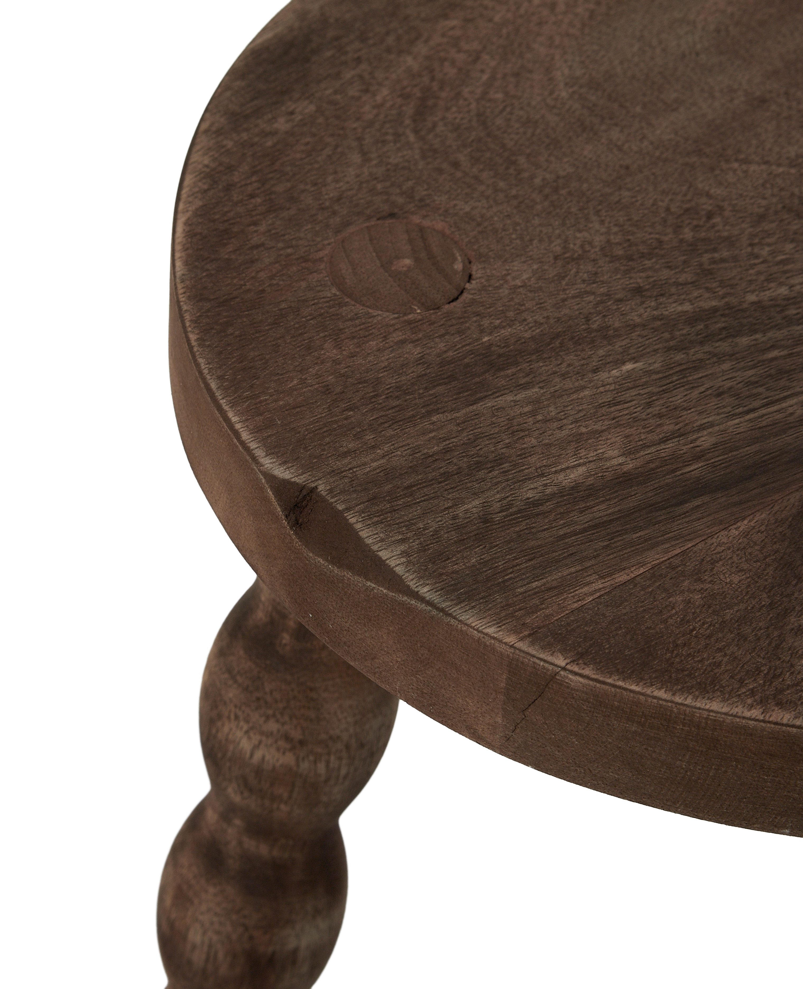 Designed Milking Stool Classic Deux - Sauvignon from India made of Wood