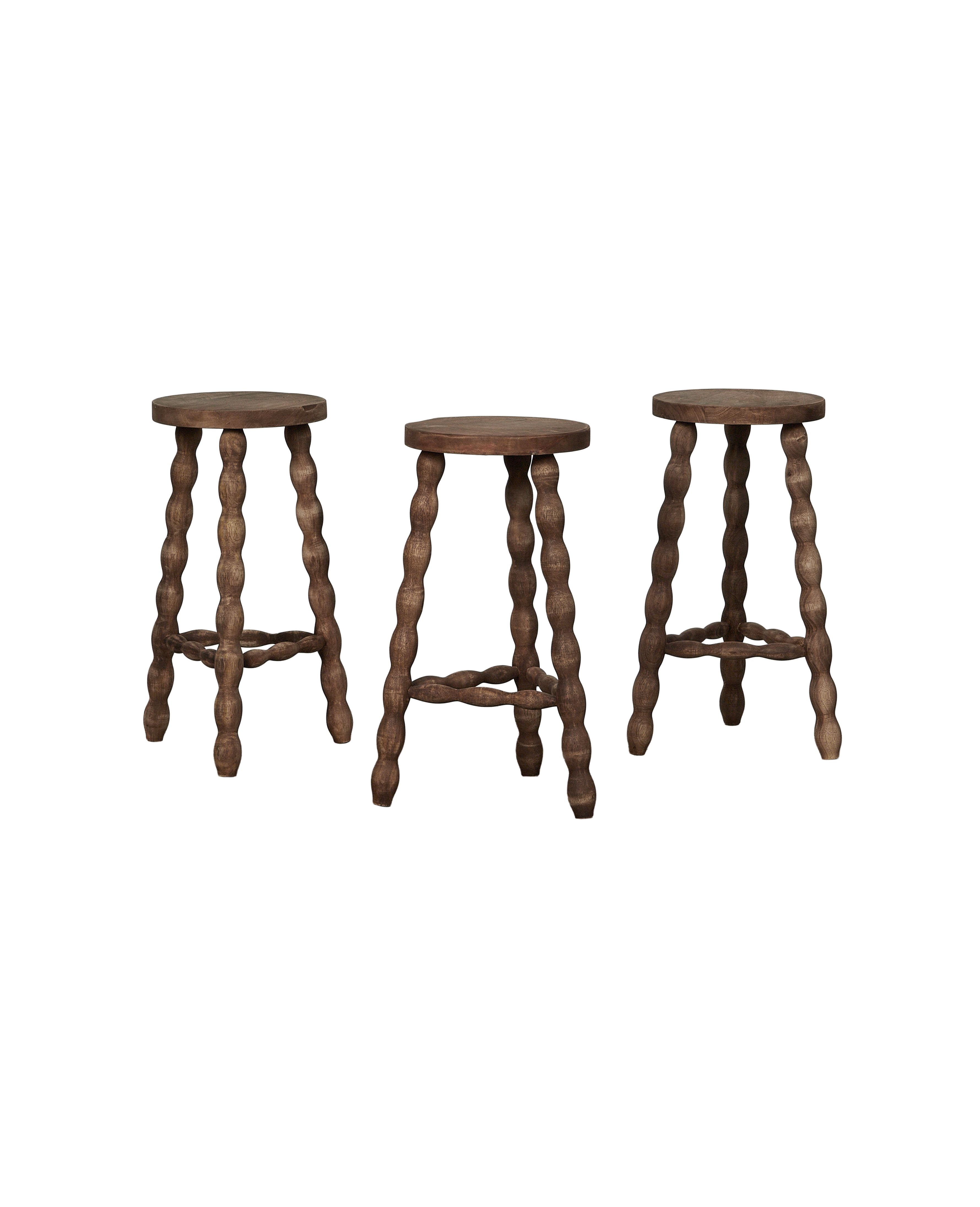 Designed Milking Stool Classic Deux - Sauvignon from India made of Wood