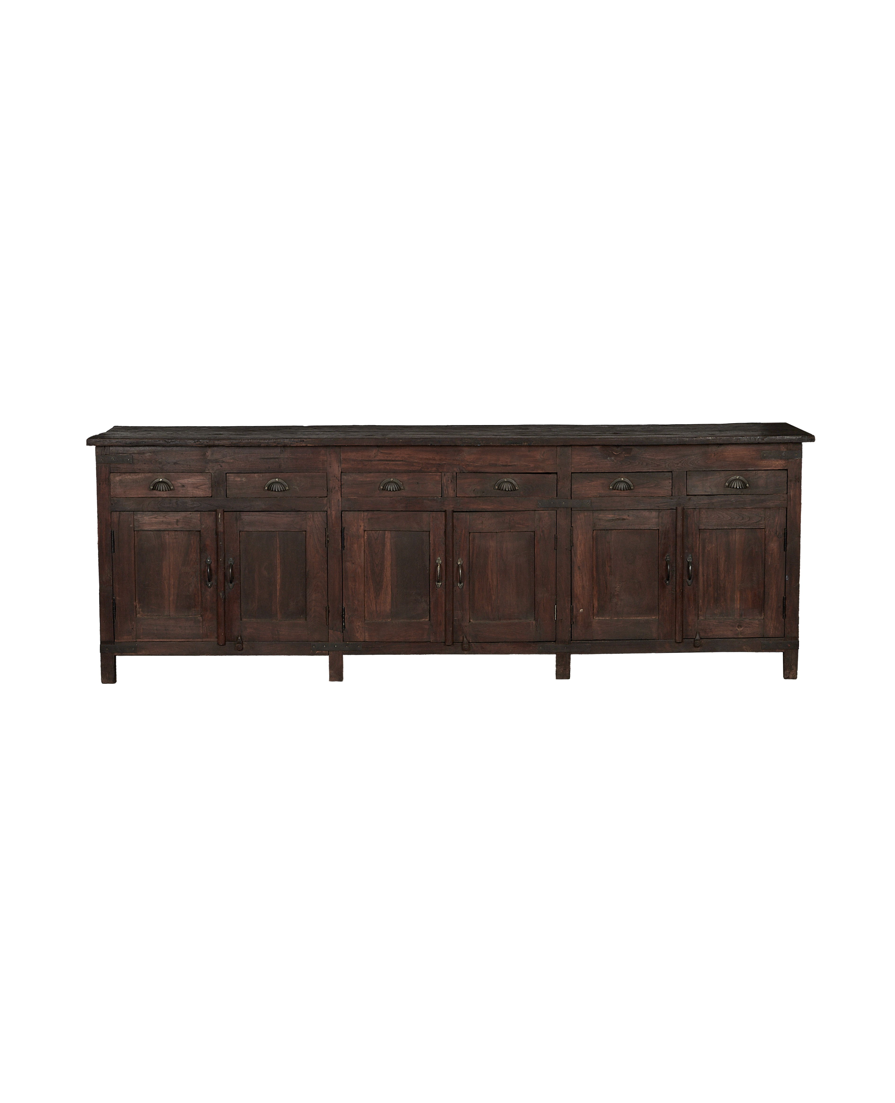 Wood Sideboard - Stained