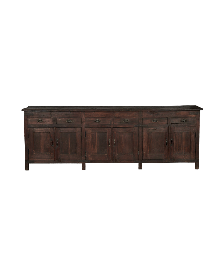 Wood Sideboard - Stained