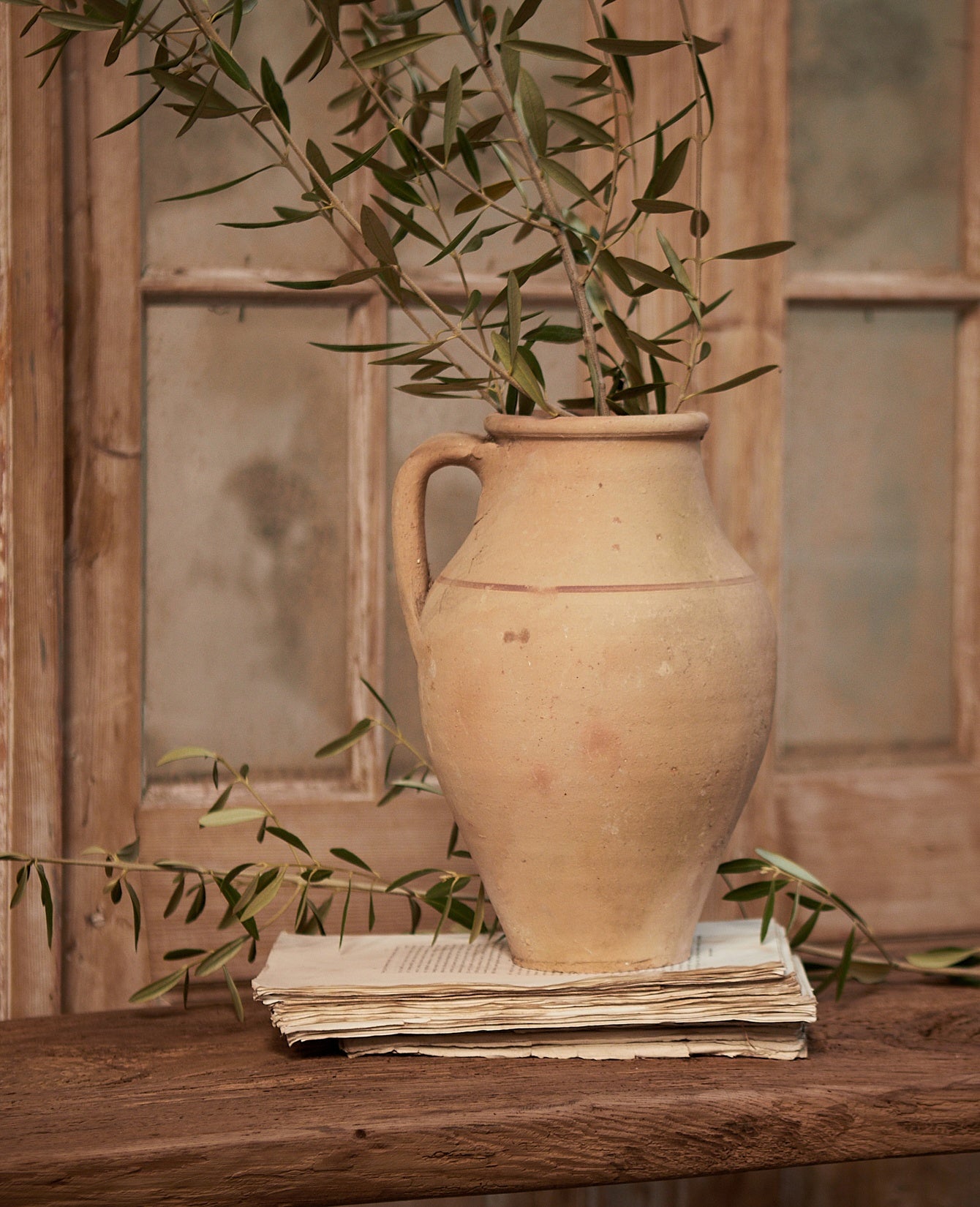 Vintage Avanos Vase - Line from Turkey made of Ceramic