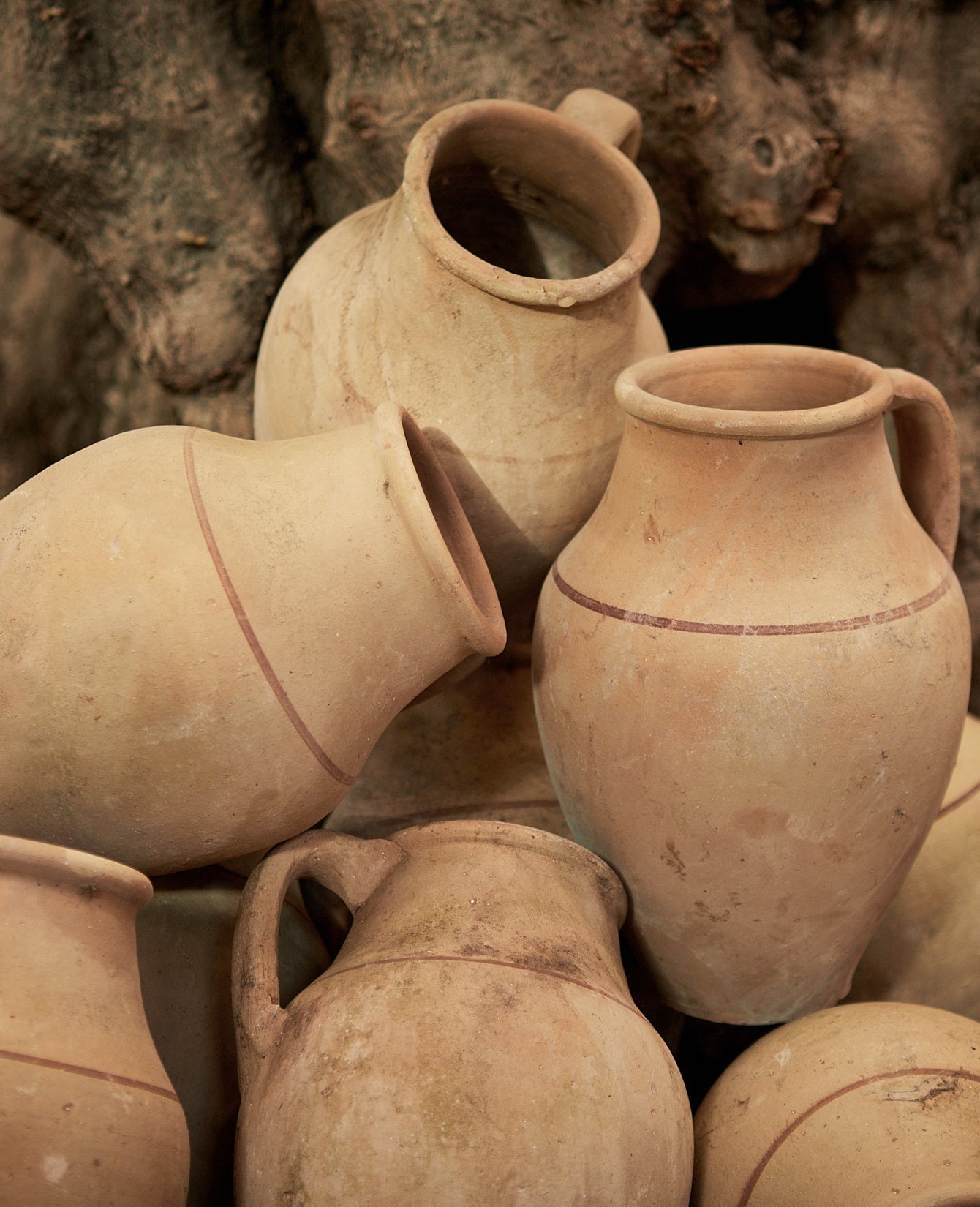 Vintage Avanos Vase - Line from Turkey made of Ceramic