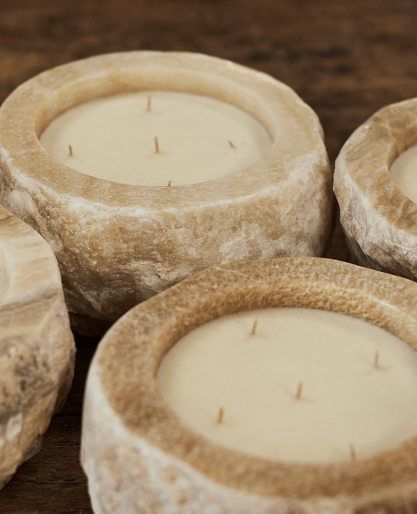 Designed The Atelier Candle - Onyx from Indonesia made of Onyx