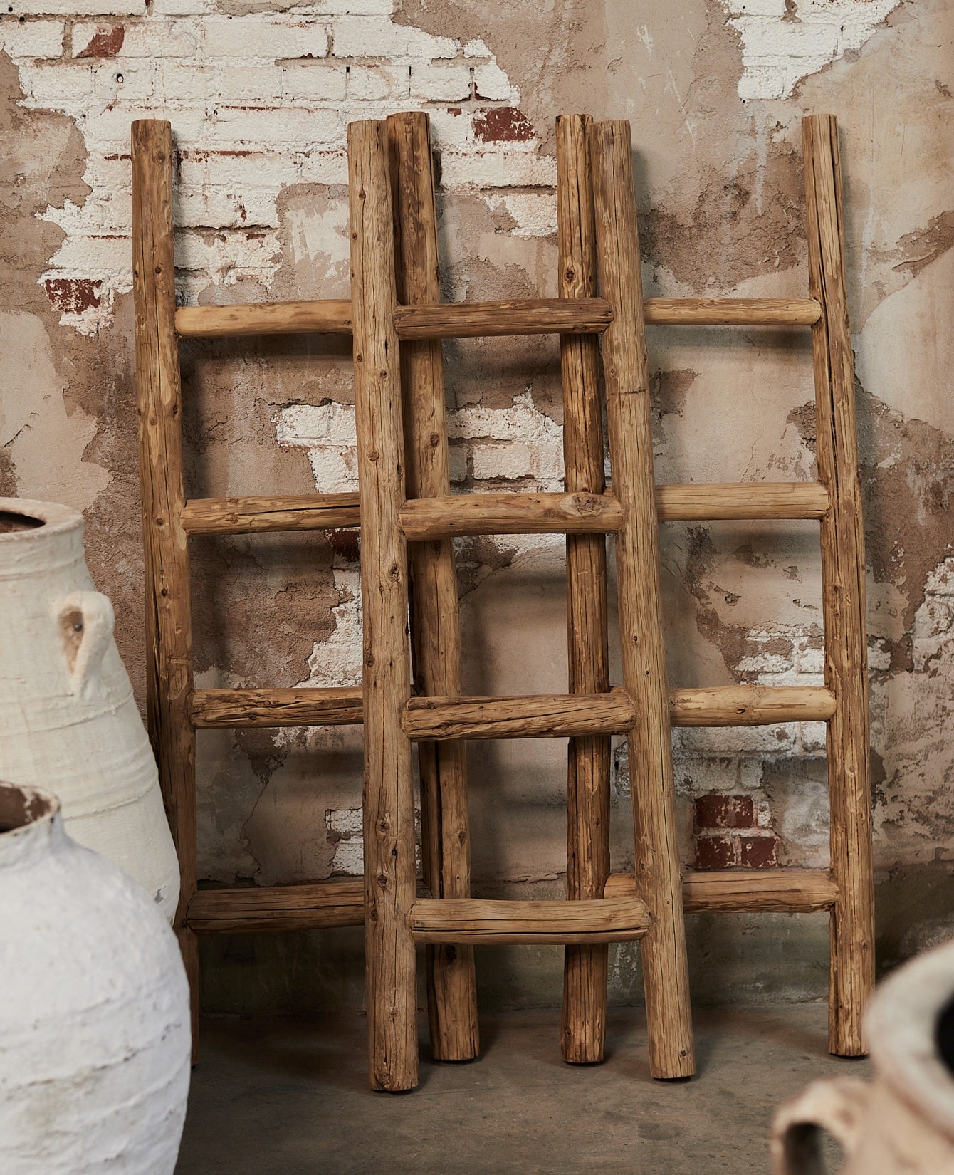 Reclaimed Decorative Ladder from China made of Wood