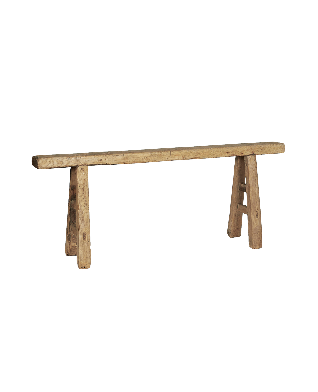 Vintage Elm Wood Bench from China made of Wood