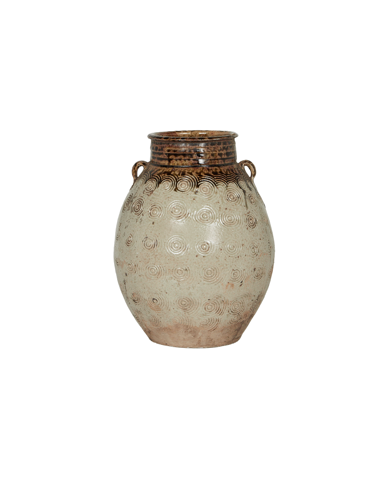 Vintage Glazed Jar - Handles from China made of Ceramic